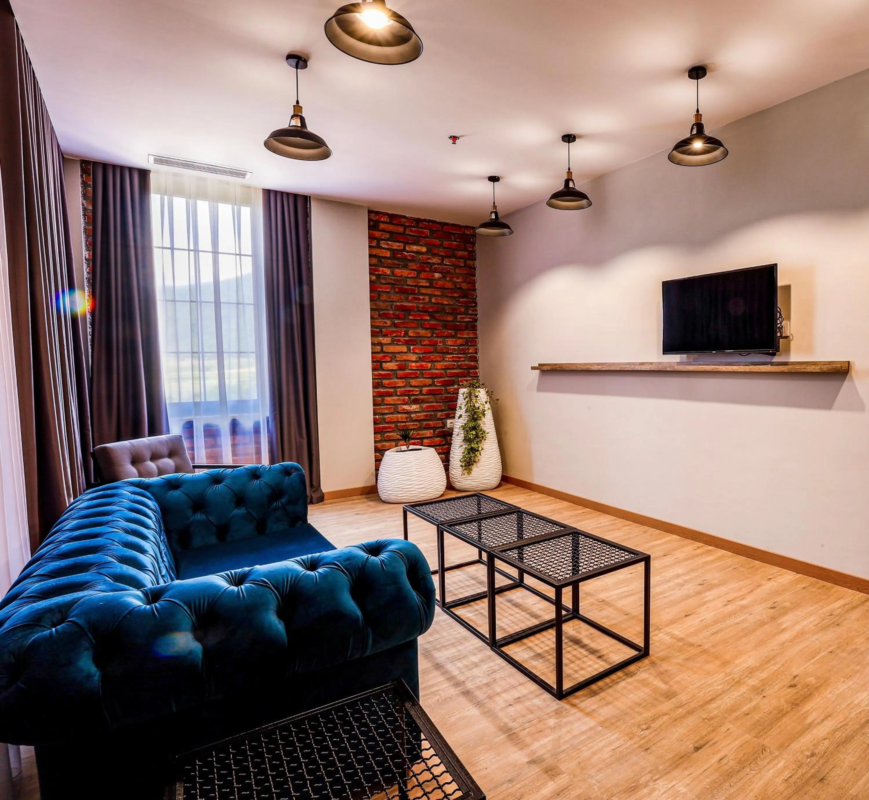 Living room in Chateau Artwine