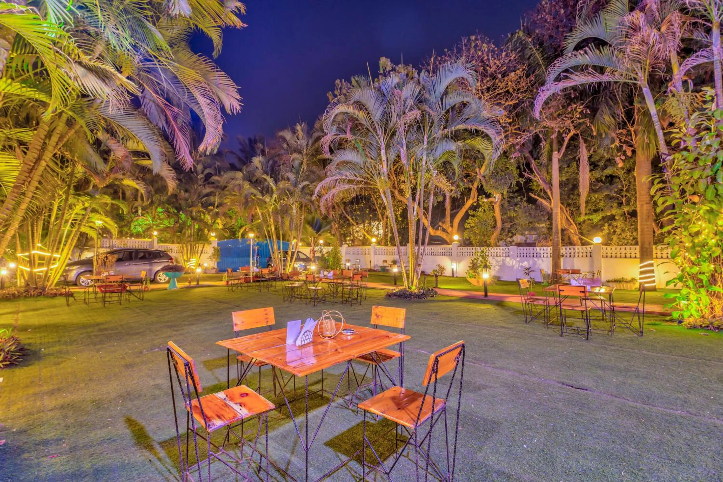 Patio in The Boho, Vagator Beach Goa Near Thalassa