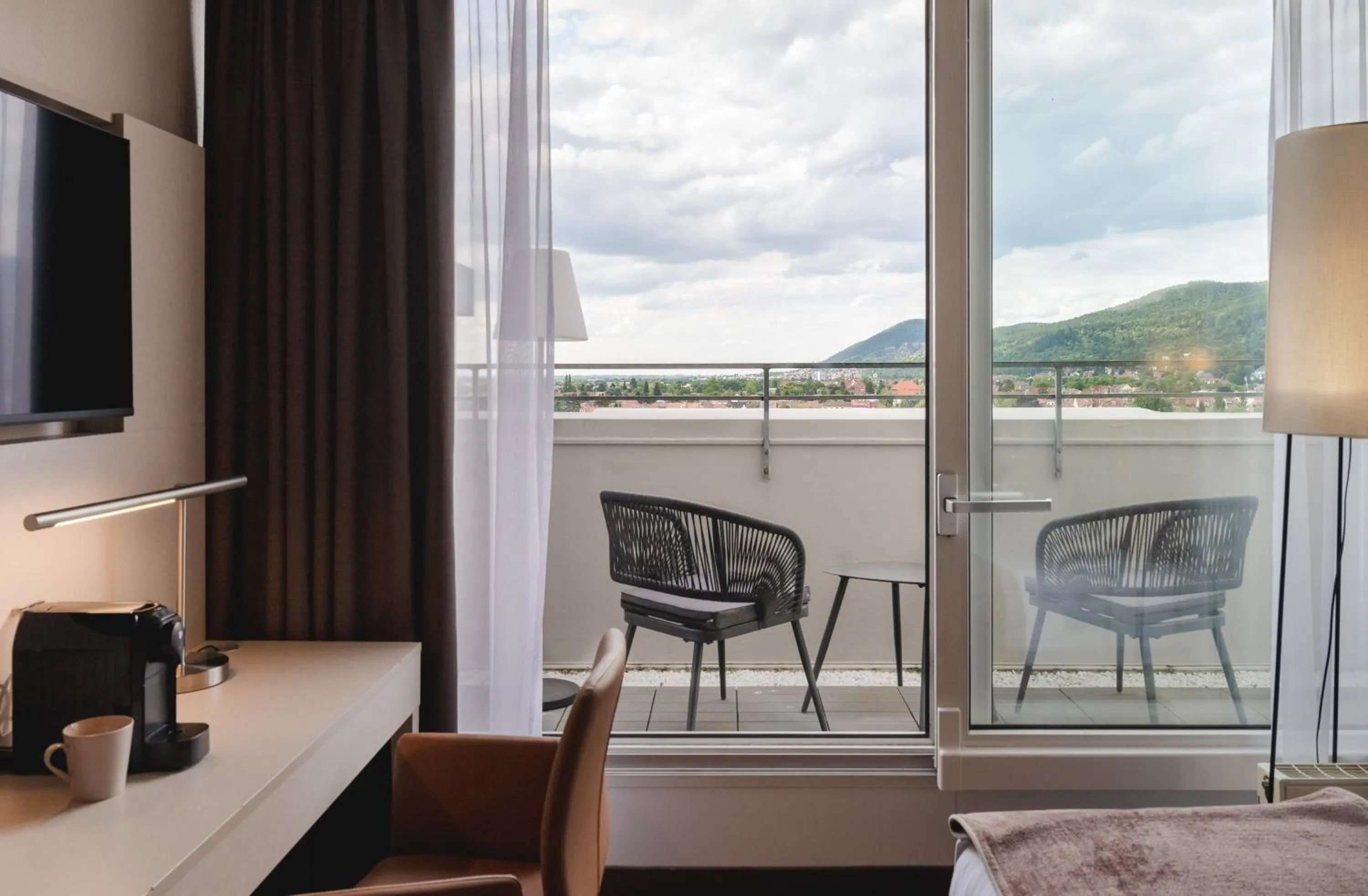 Balcony/Terrace in Leonardo Hotel Heidelberg City Center