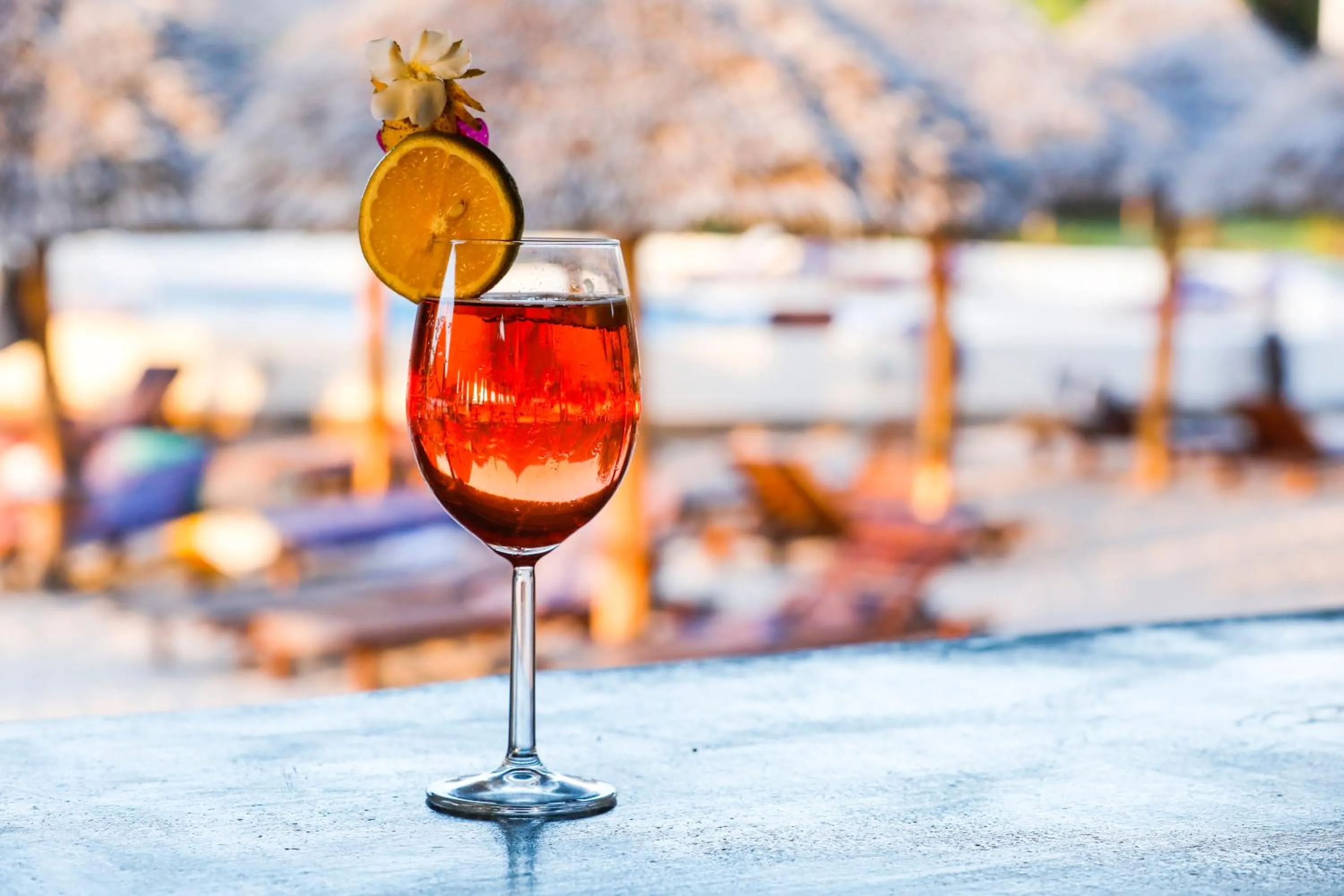 Drinks in Veraclub Sunset Beach