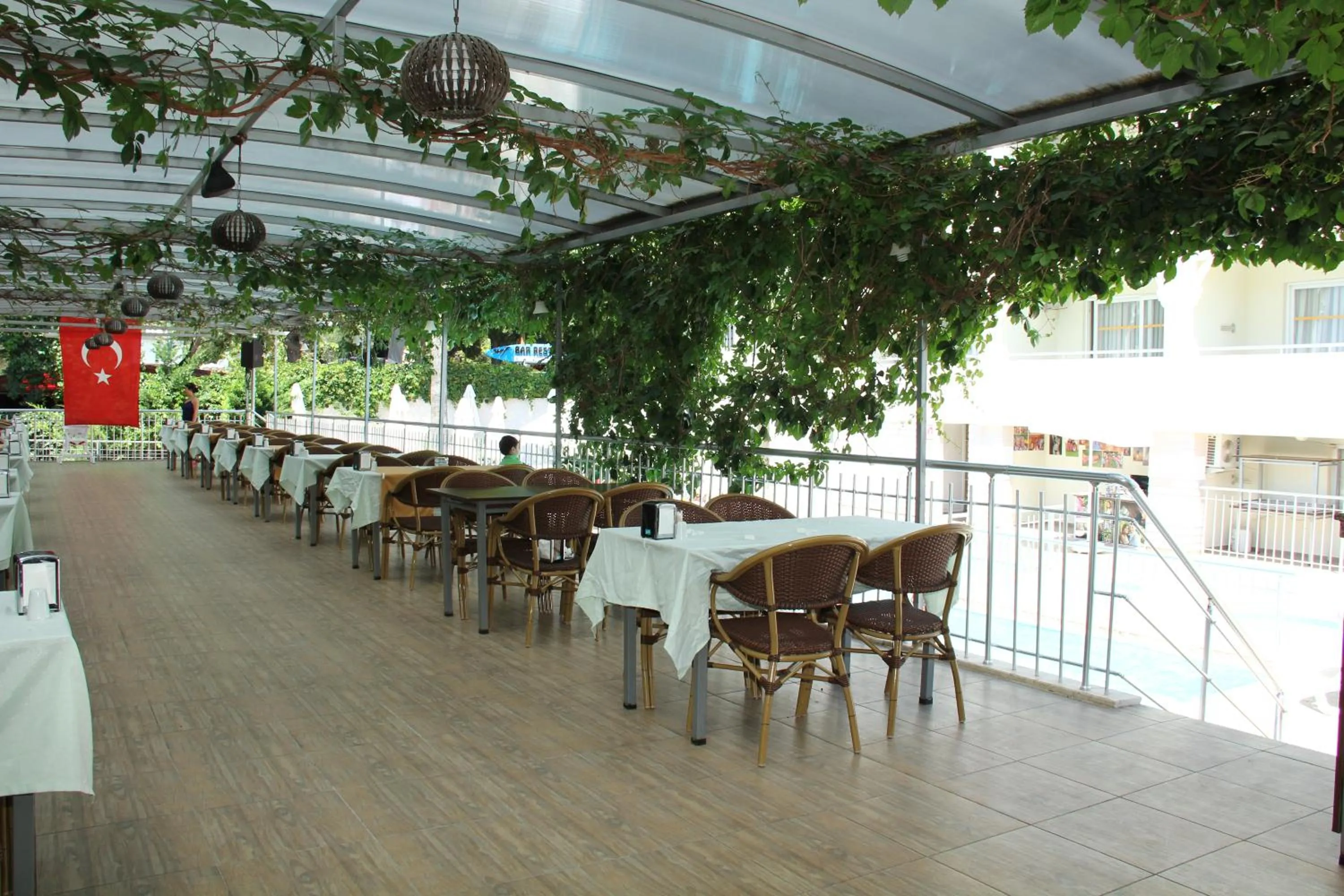 Patio in Side Miami Beach Hotel