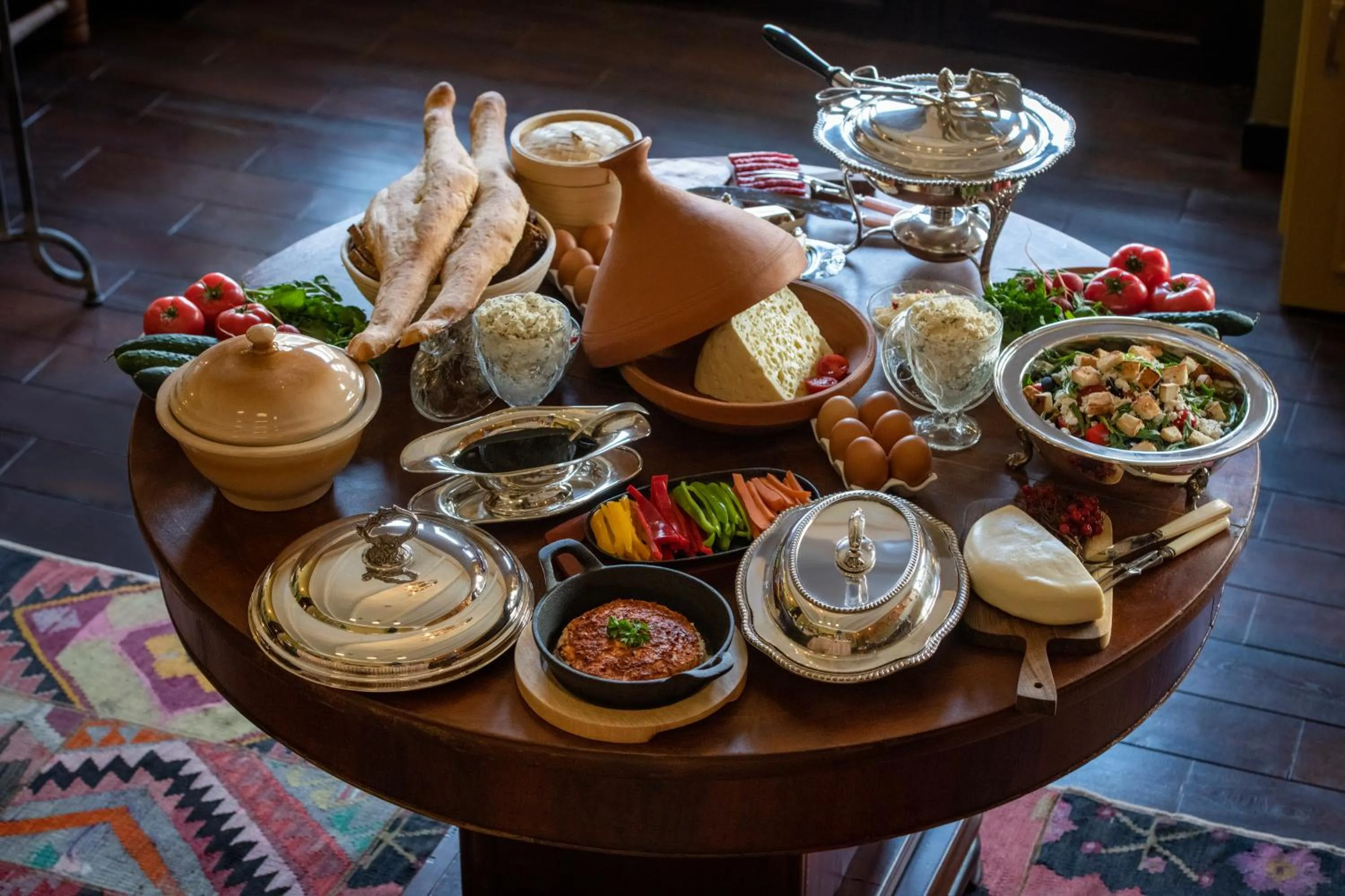 Breakfast in Communal Hotel Telavi