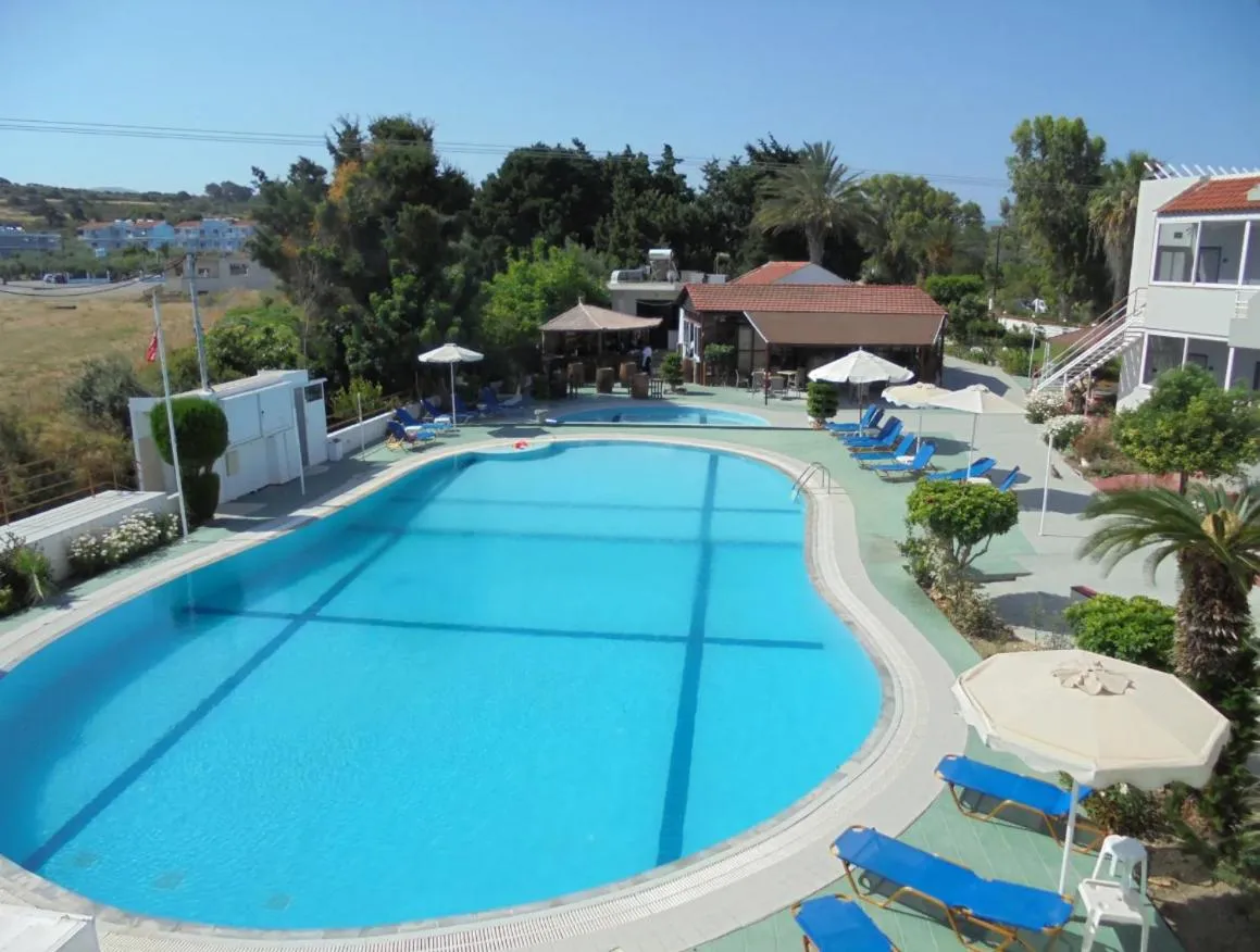 Swimming pool in Asterias Bay-Theologos