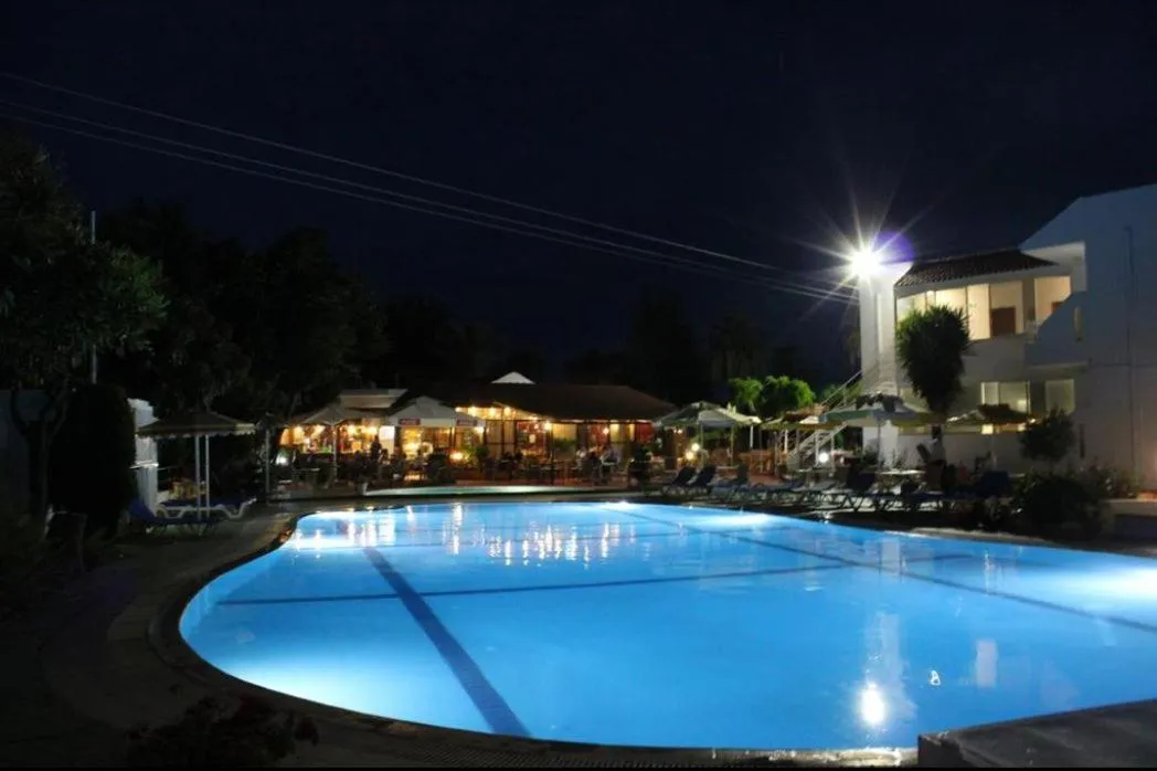 Swimming pool in Asterias Bay-Theologos