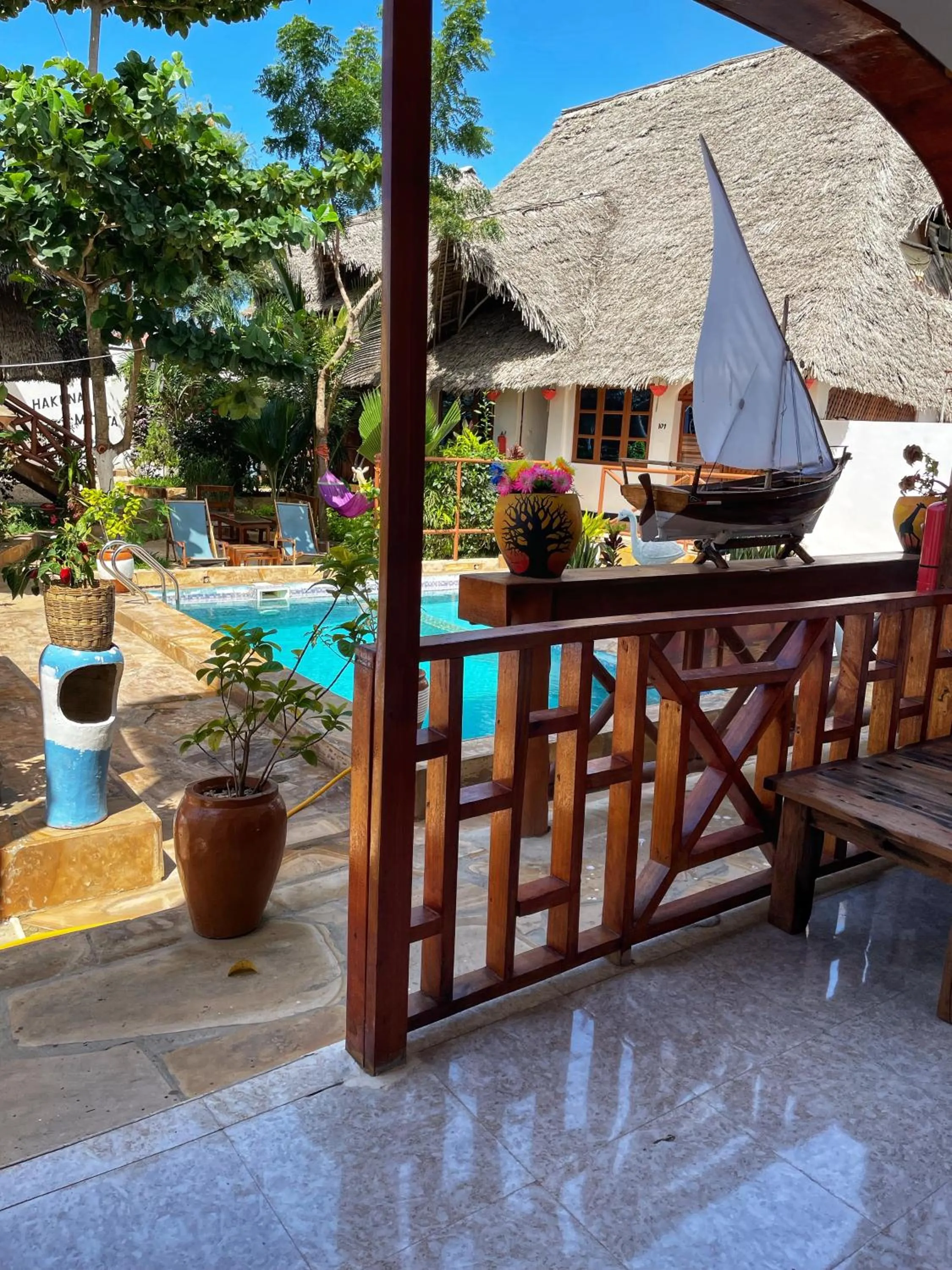 Property building in Utulivu Bungalow