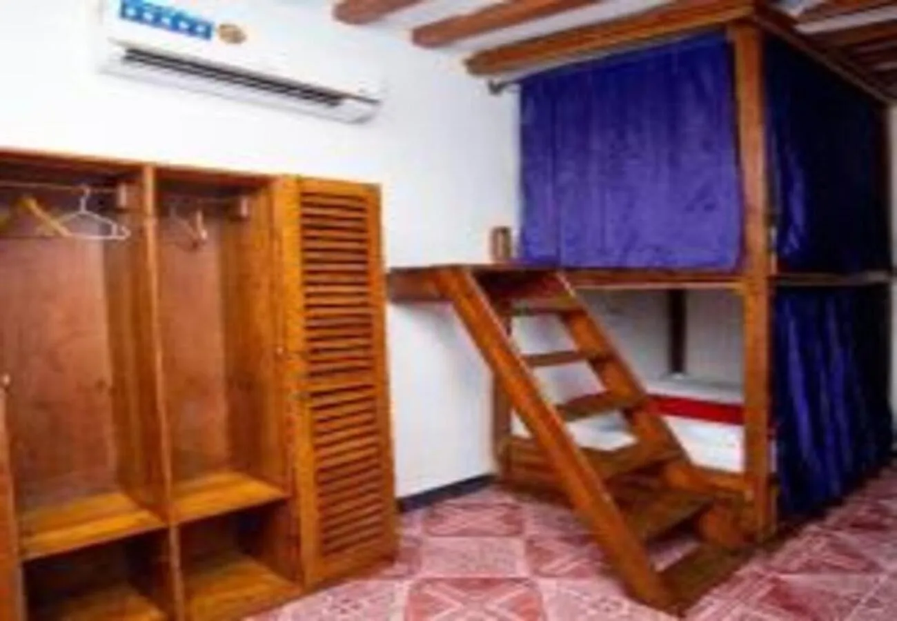 Bed in Utulivu Bungalow