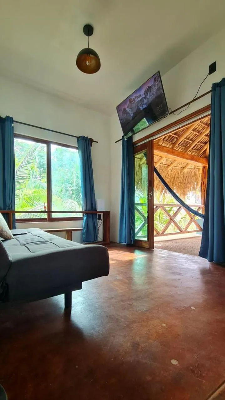 Bed in Cabañas las Palmas Chacahua