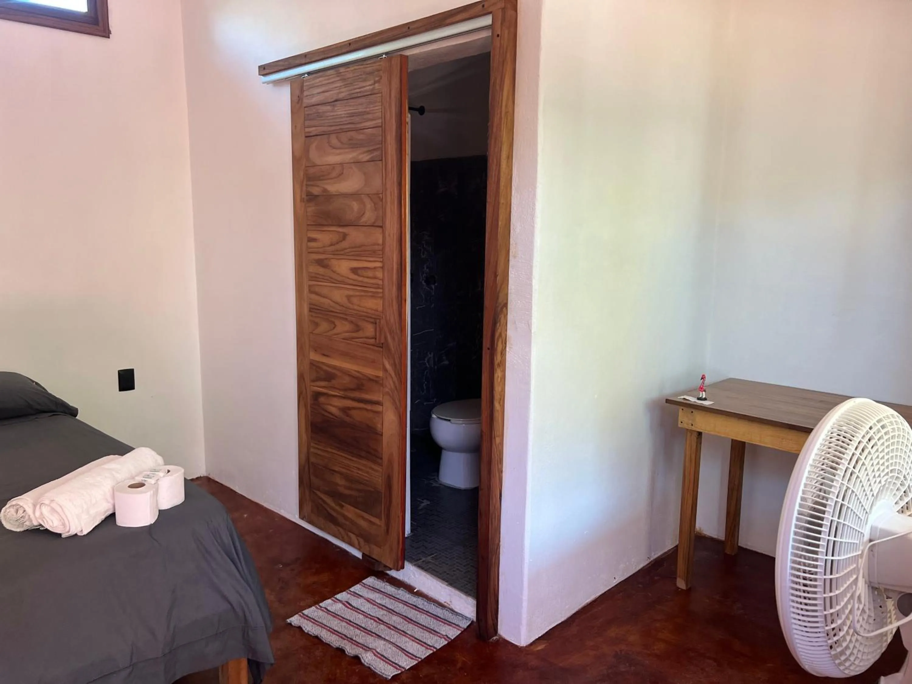 Bed in Cabañas las Palmas Chacahua