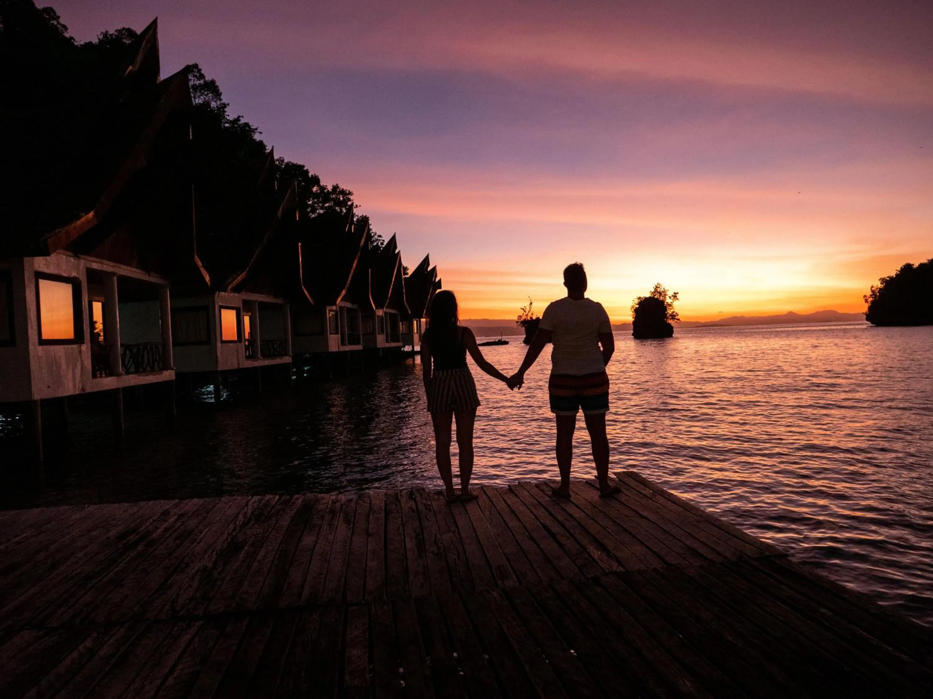 Pool view in Club Tara Island Resort