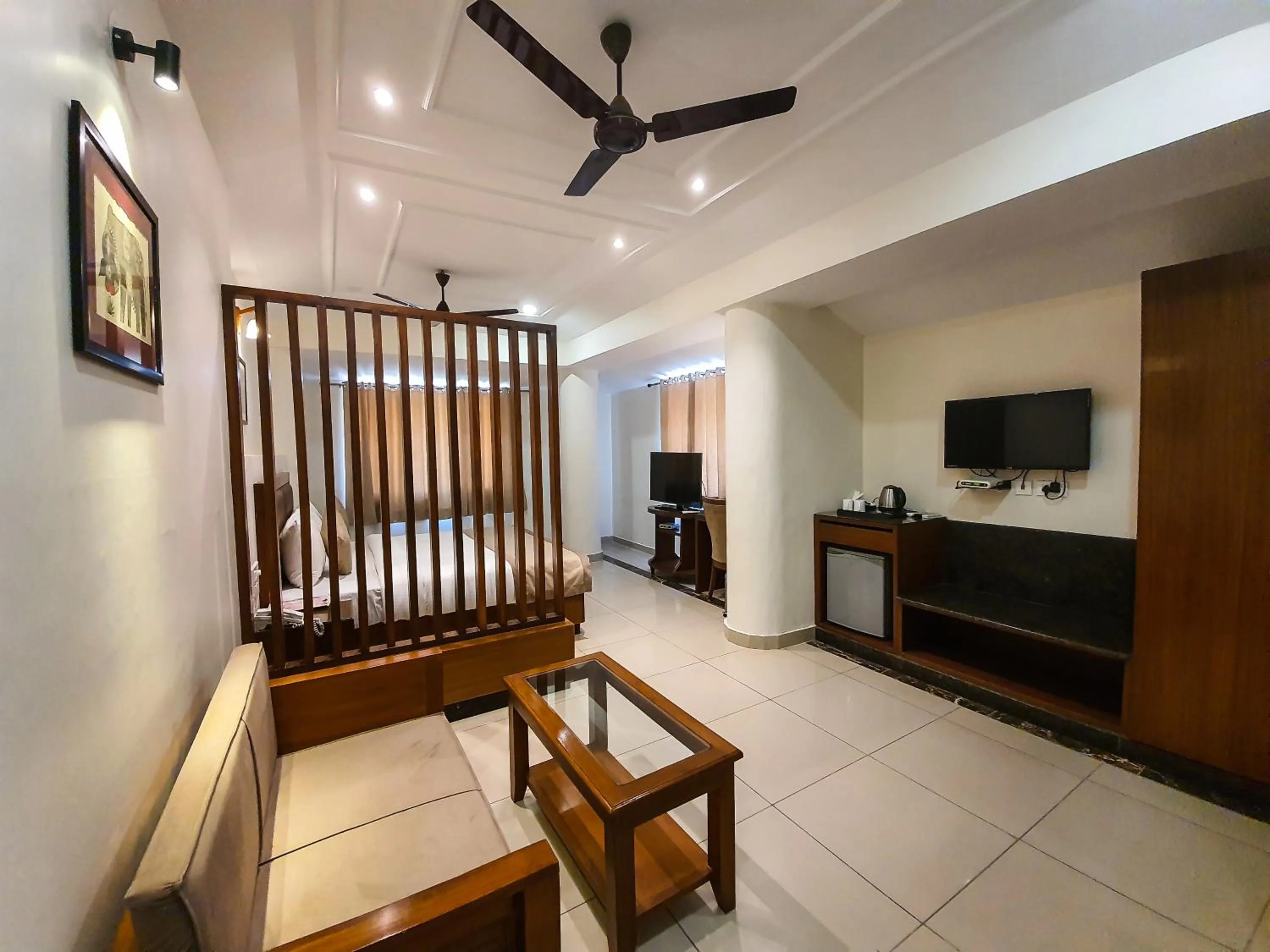 Living room in LP Residency