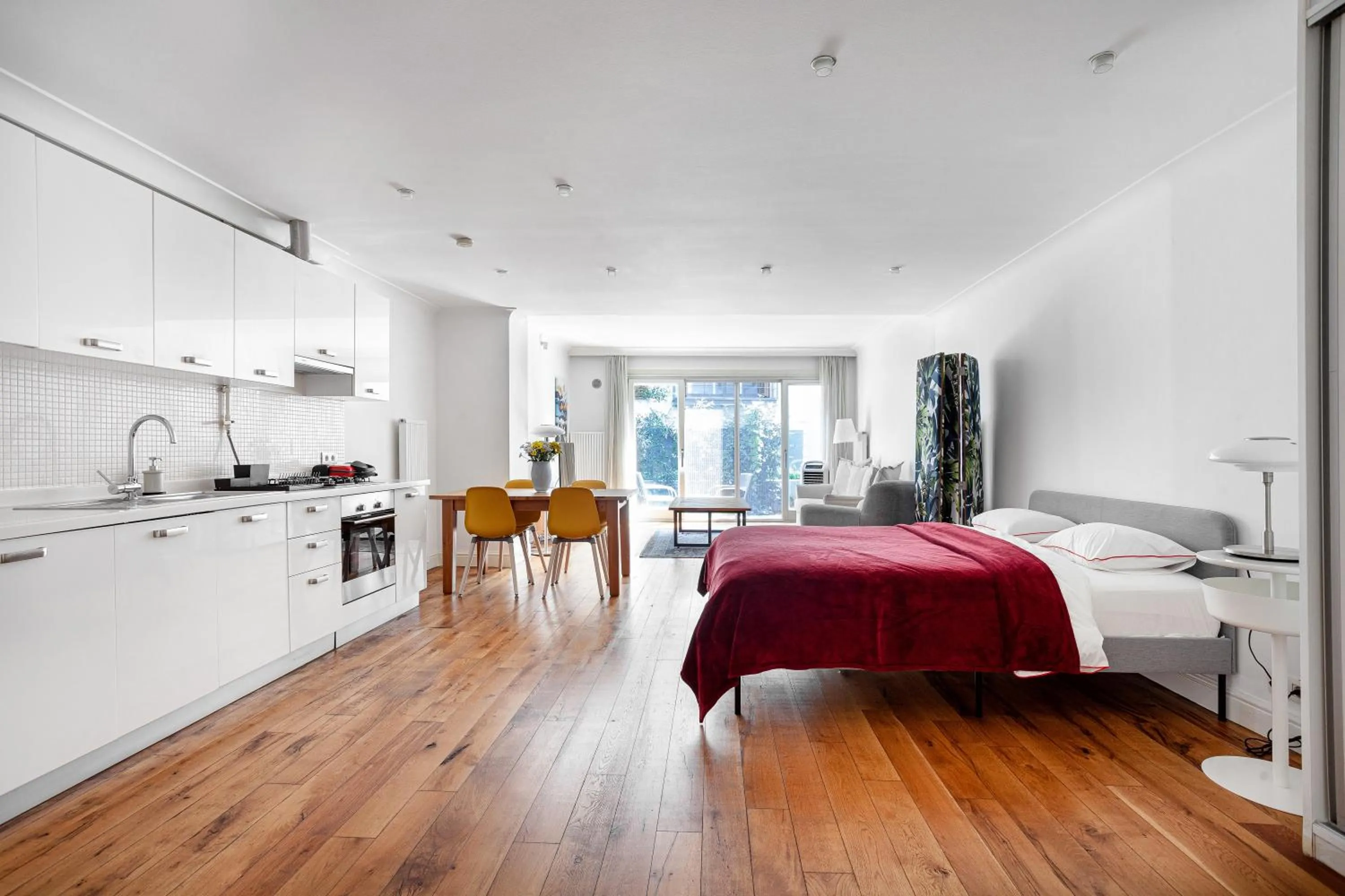 Kitchen or kitchenette, Bed in NOA - Tatar Beyi 18