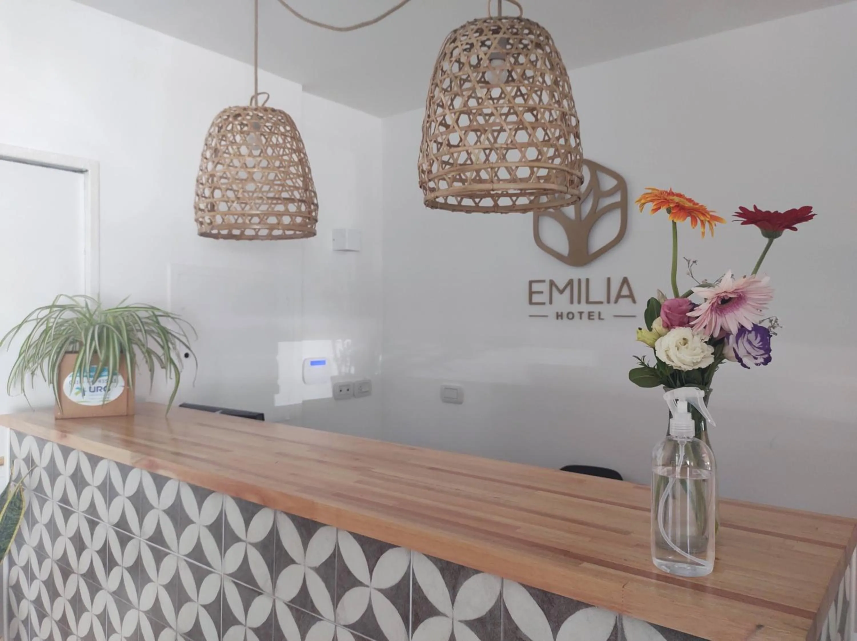 Lobby or reception in EMILIA HOTEL