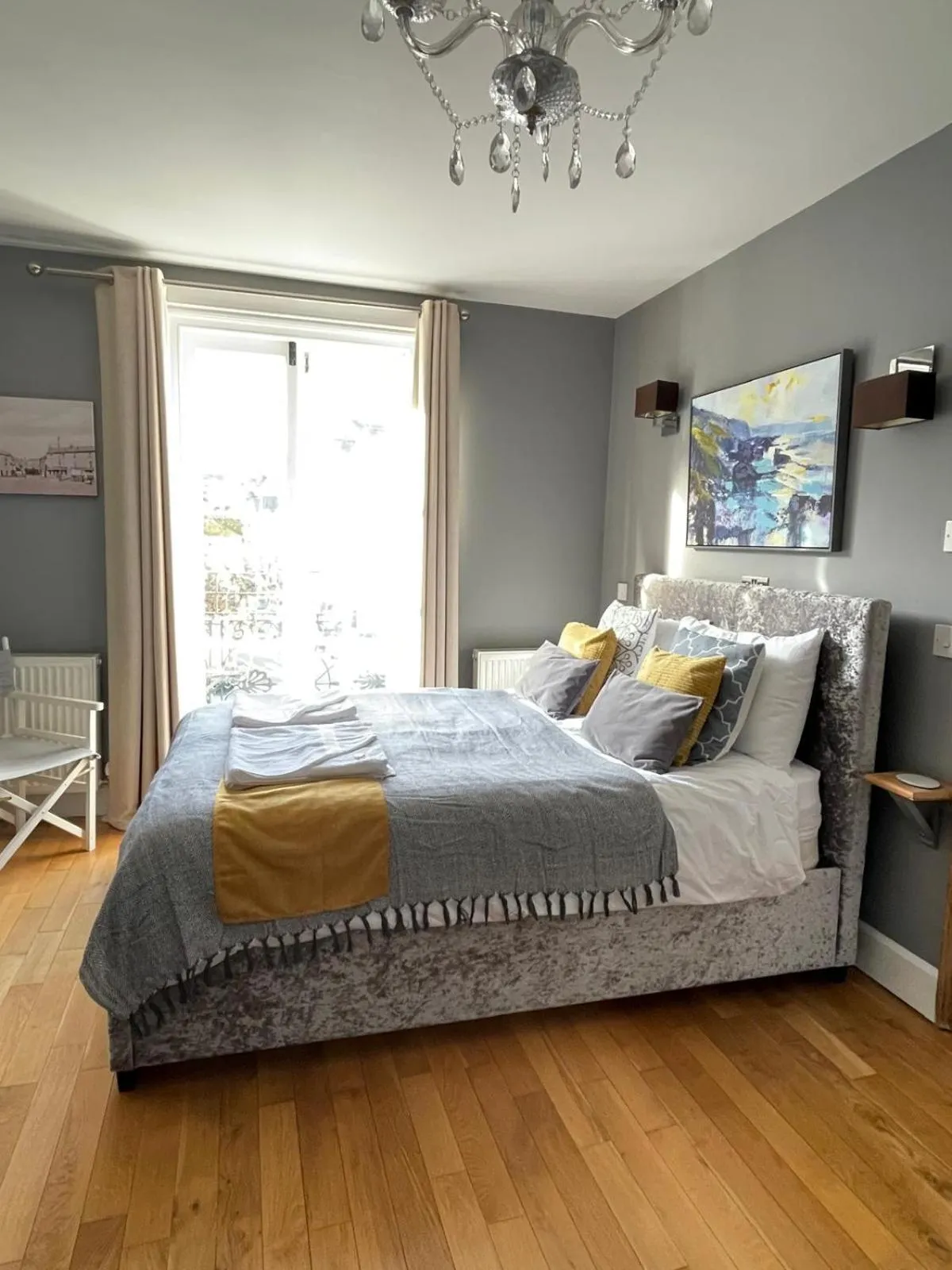 Bed in Millpool House