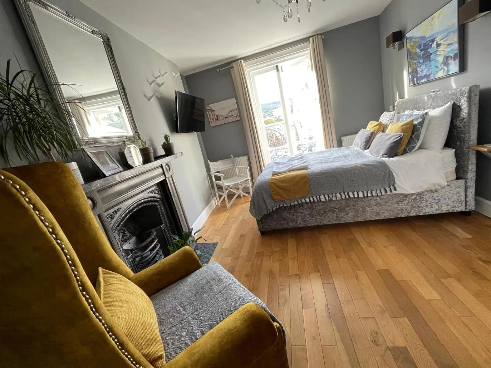 Bed in Millpool House