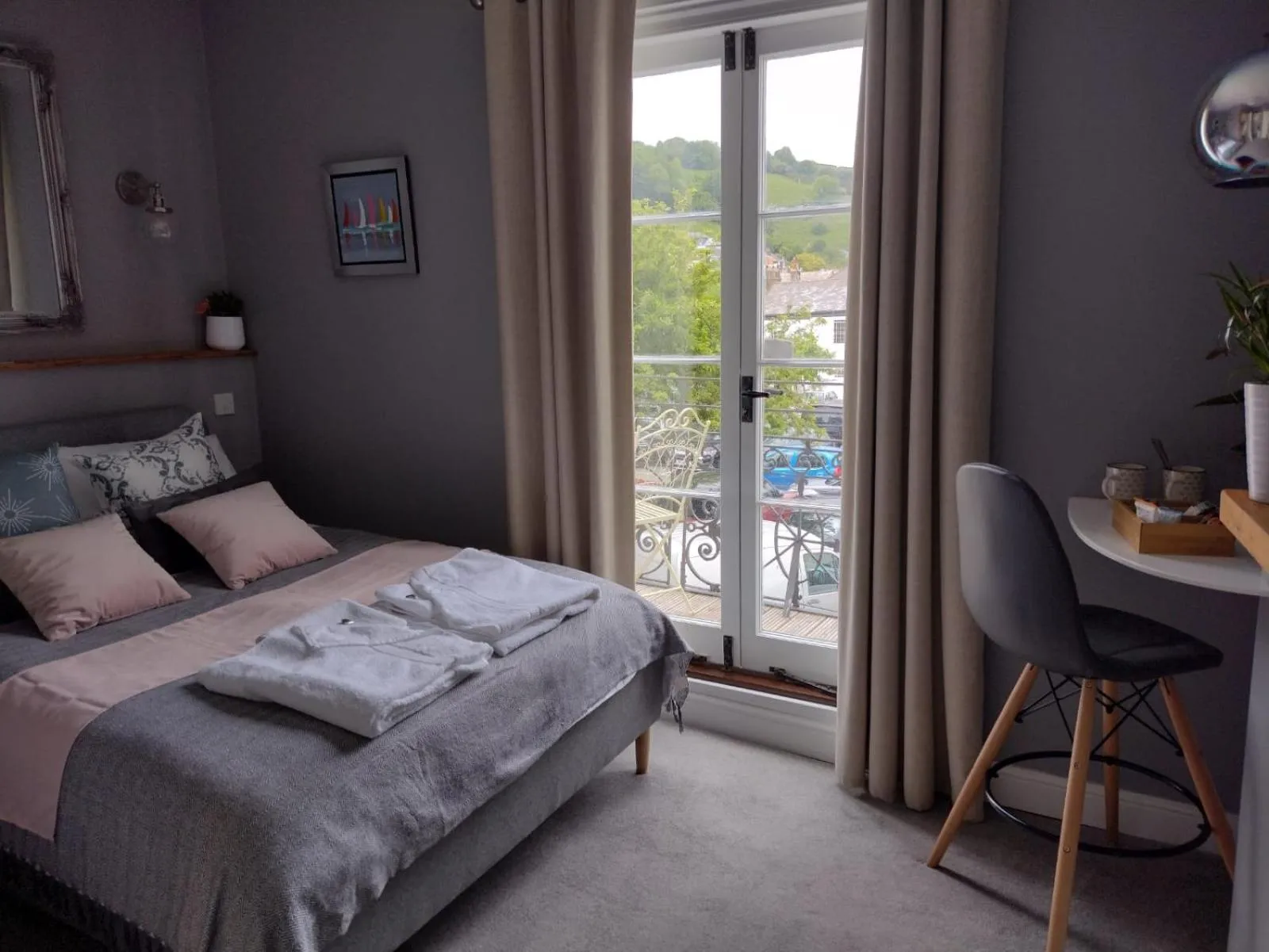 Bed in Millpool House