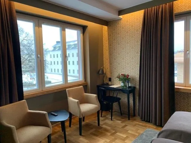 Seating area in Nybro Stora Hotellet
