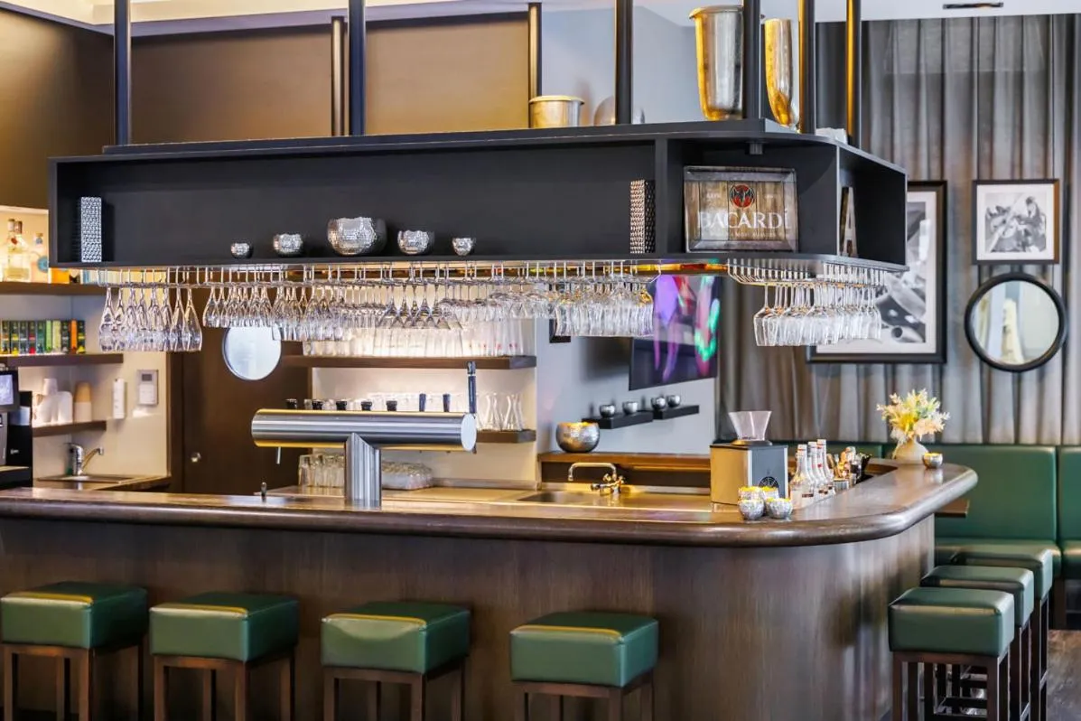 Lounge or bar in Airporthotel Berlin-Adlershof