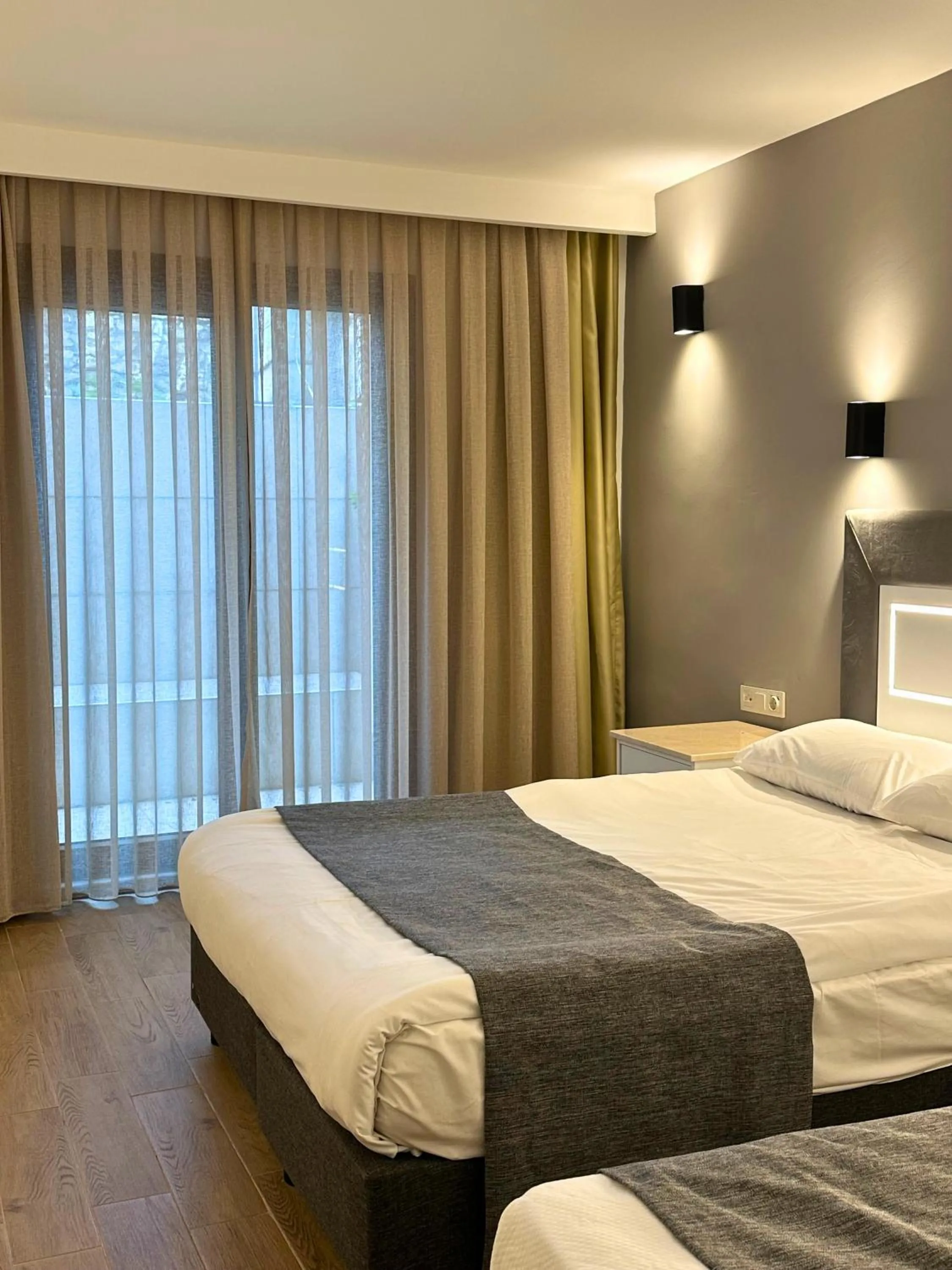 Bed in Hotel Peninsula