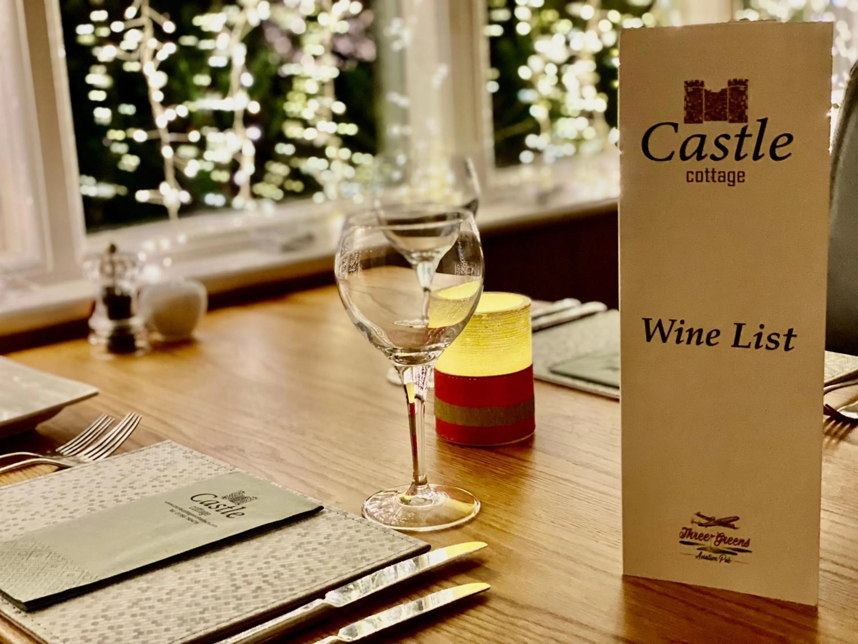 Dining area in Castle Cottage Inn