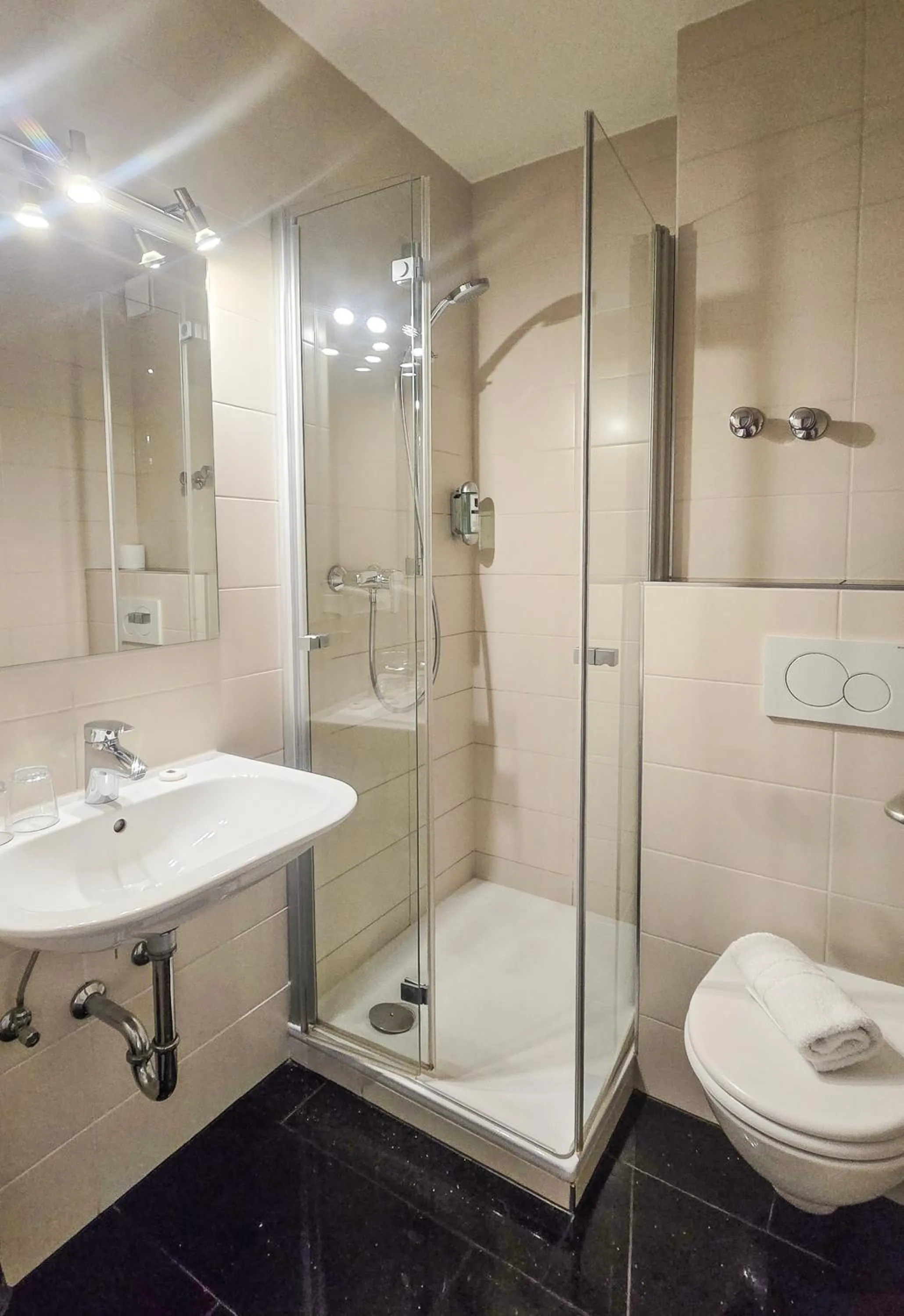 Toilet in Hotel zur Moselbrücke