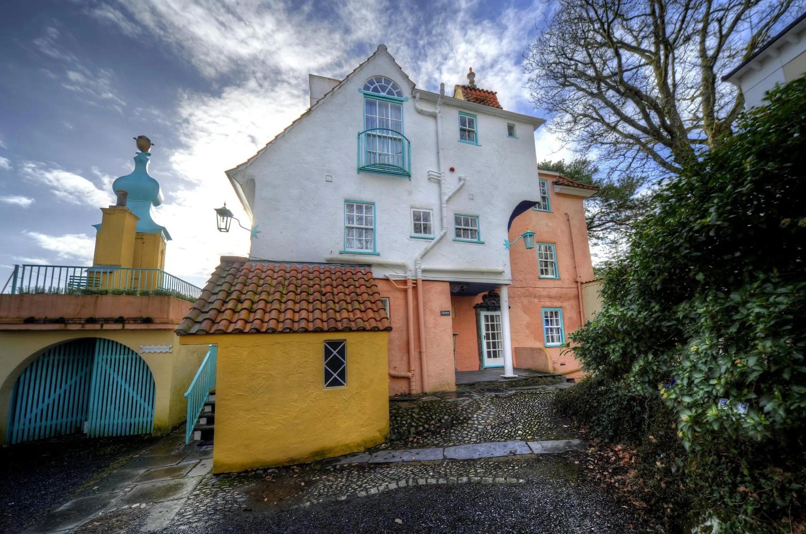 Property building in Portmeirion Village & Castell Deudraeth