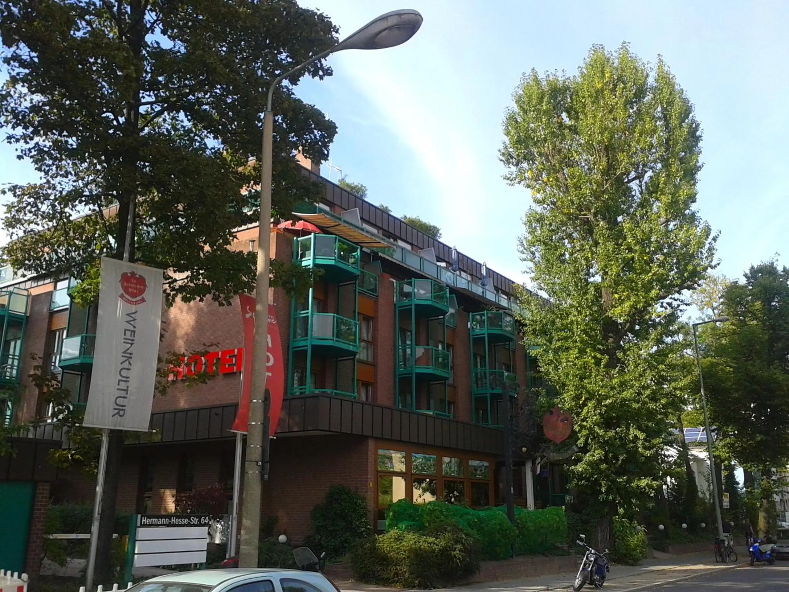 Property building in Solitaire Hotel