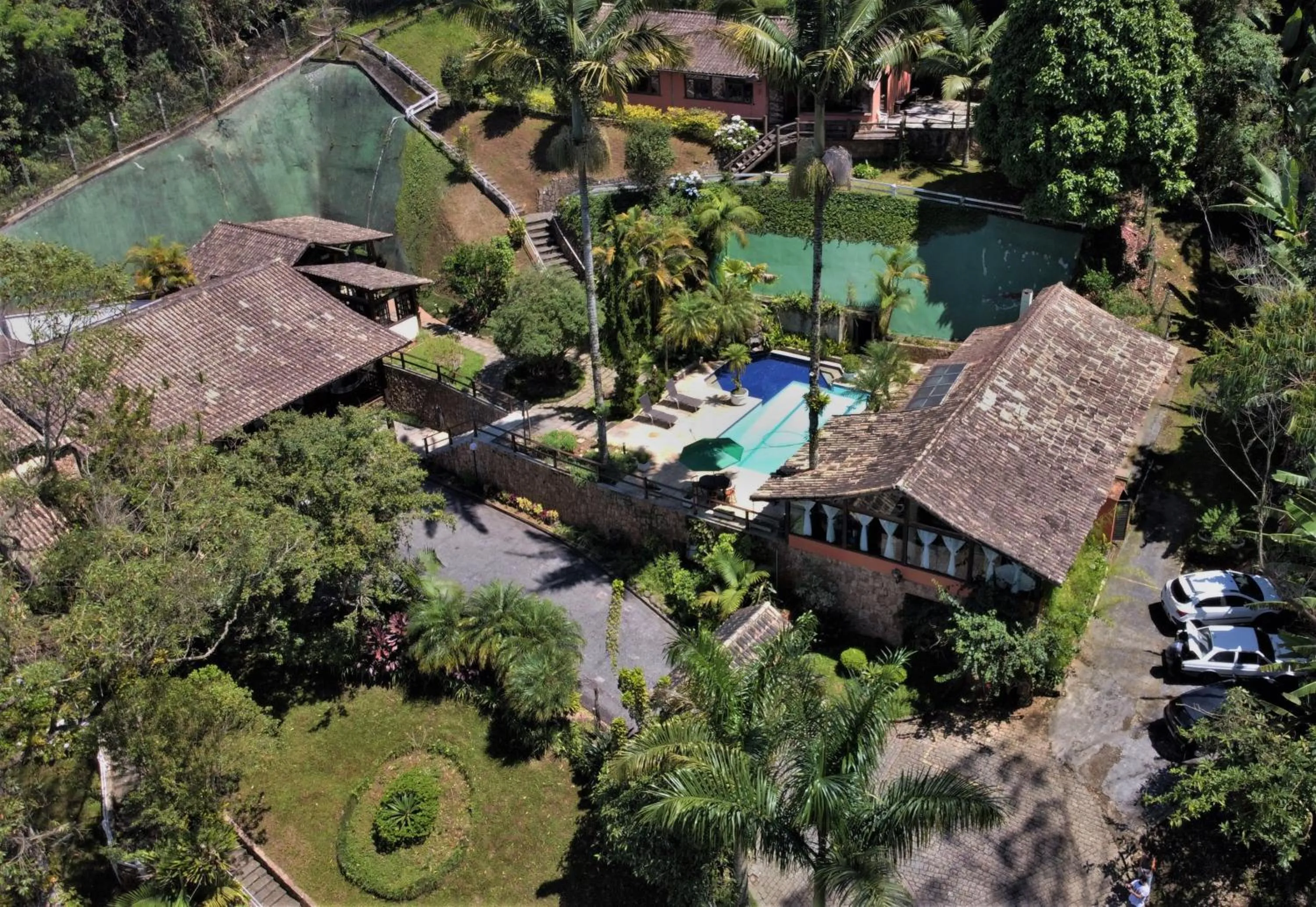 Bird's eye view in POUSADA APOEMA PETRÓPOLIS-Rj