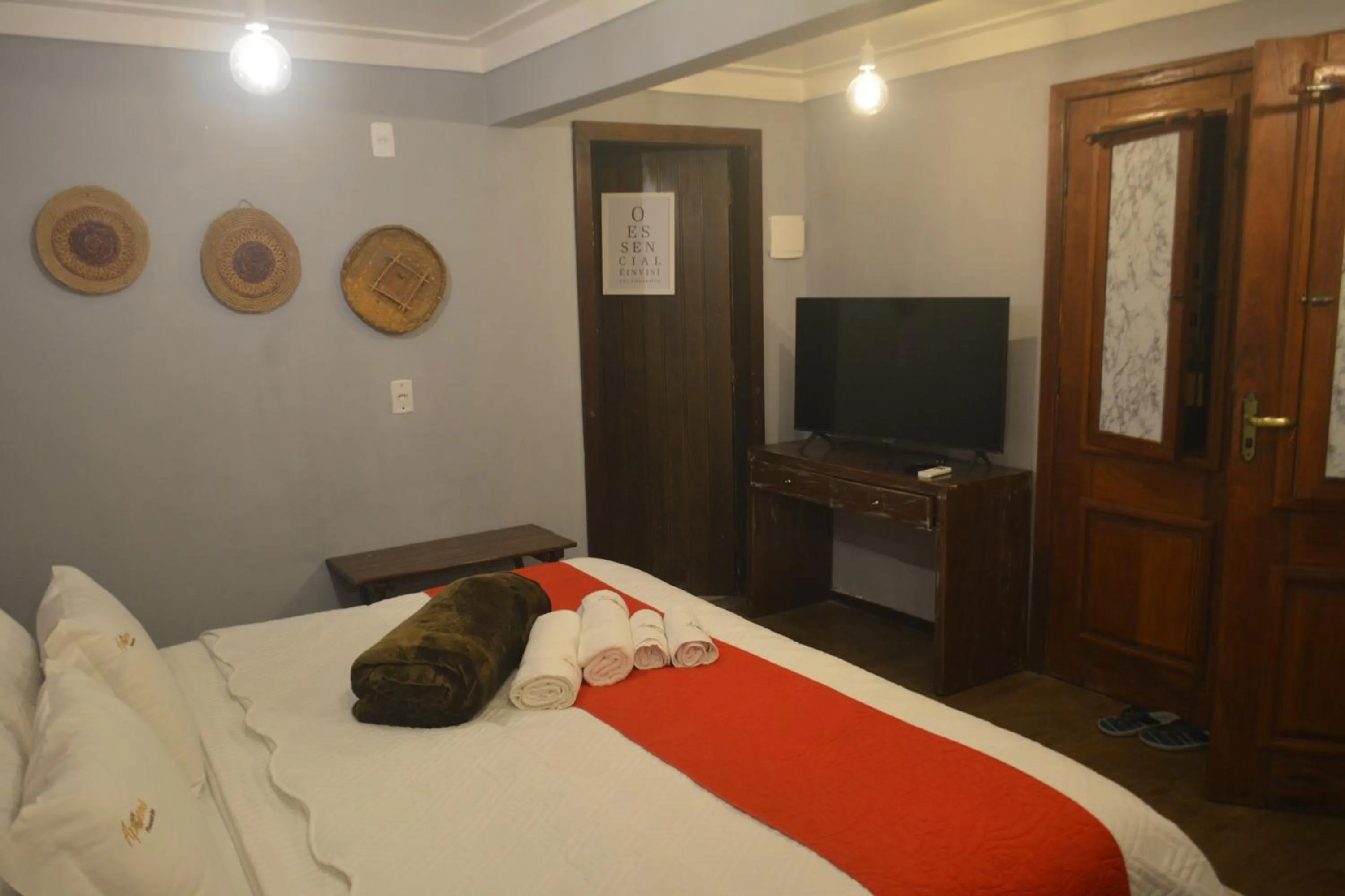 Bedroom, Bed in POUSADA APOEMA PETRÓPOLIS-Rj