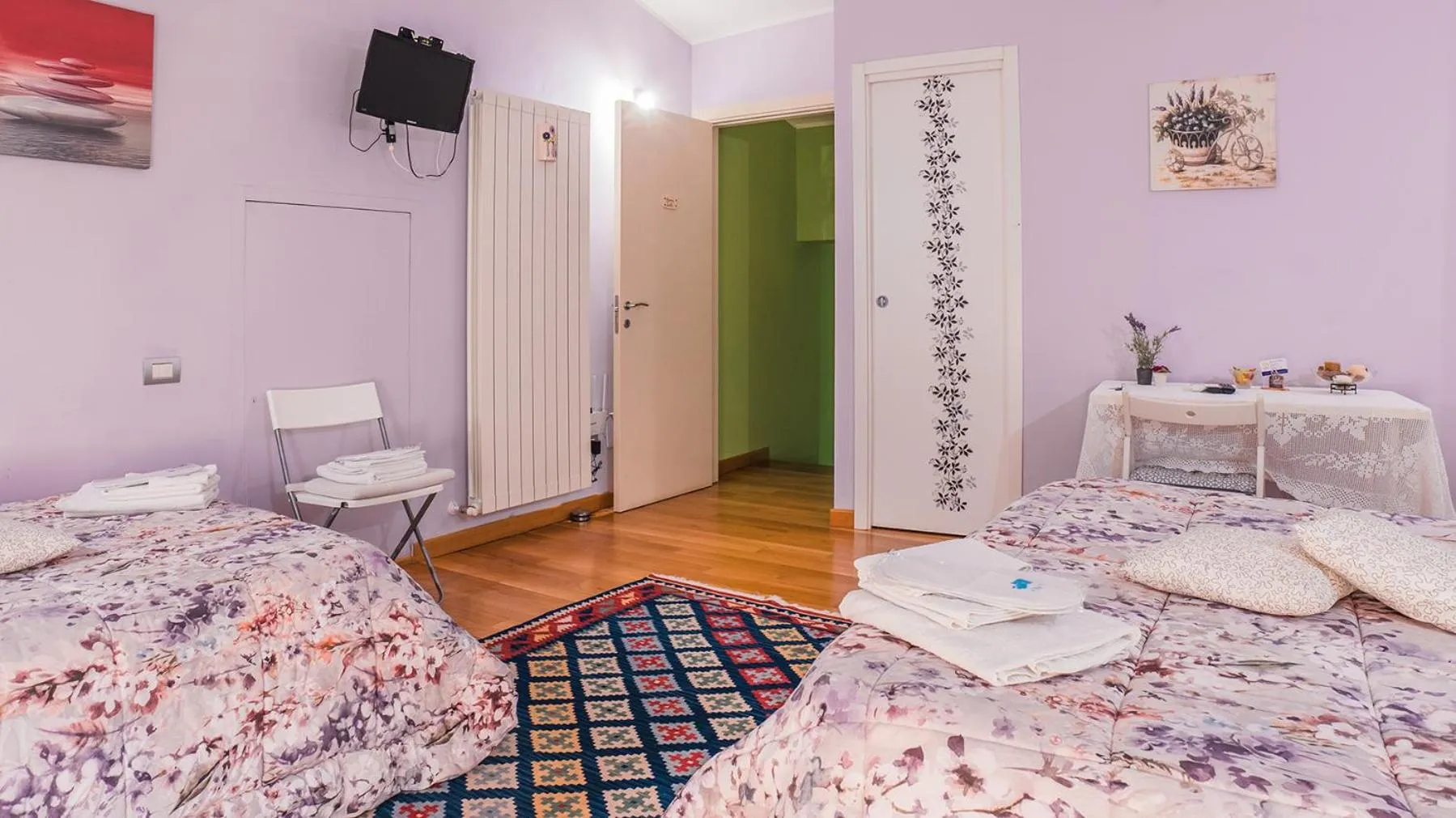 Bed in Bed and Breakfast Torre Polidori