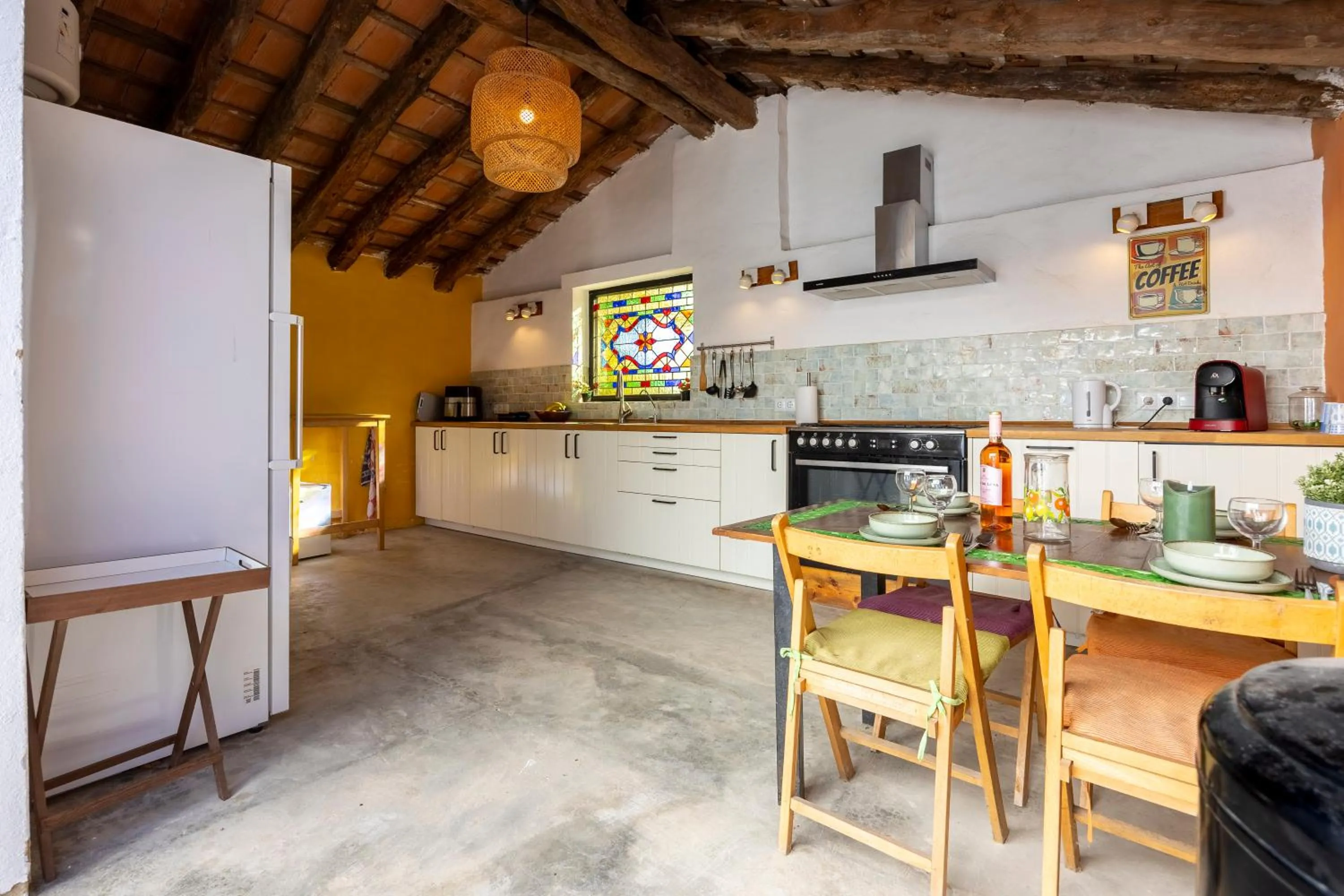 Kitchen or kitchenette in B&B Casa Vitalidad