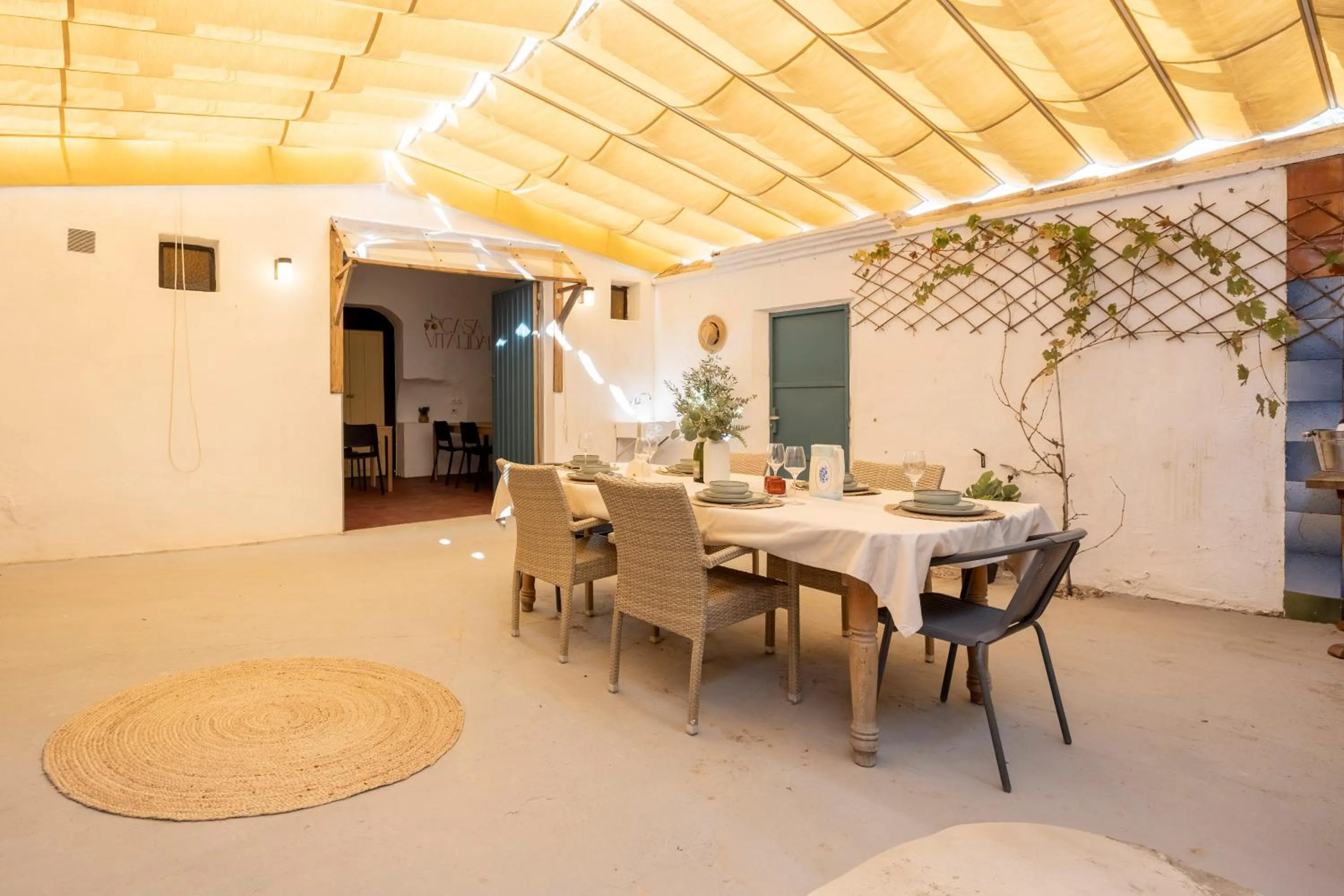 Patio in B&B Casa Vitalidad