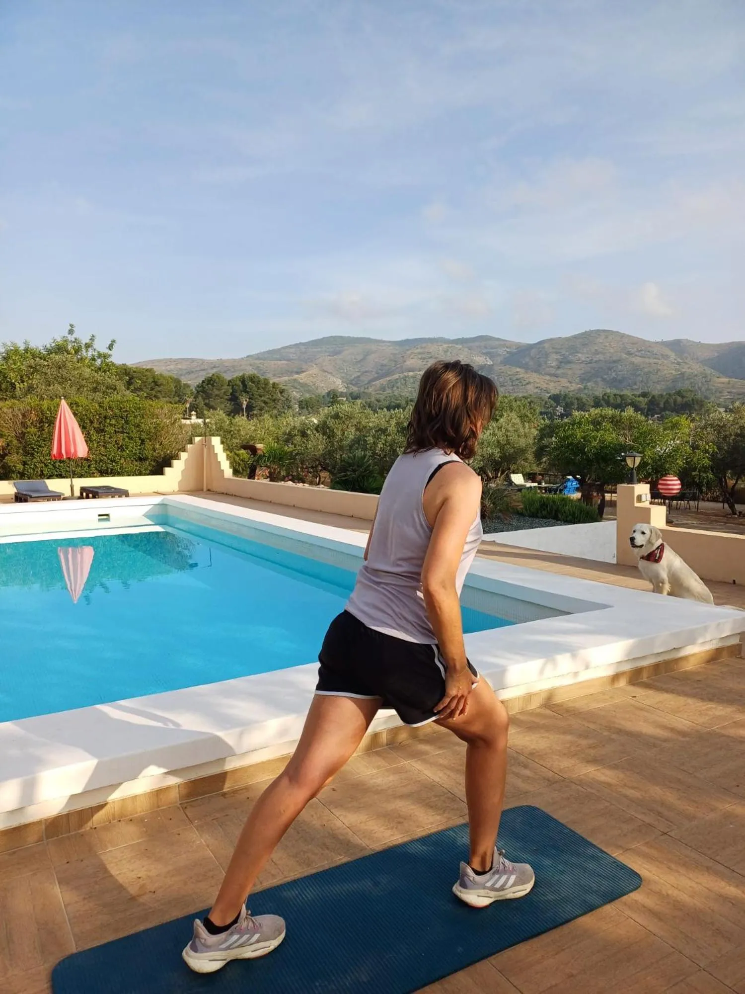 Swimming pool in B&B Casa Vitalidad