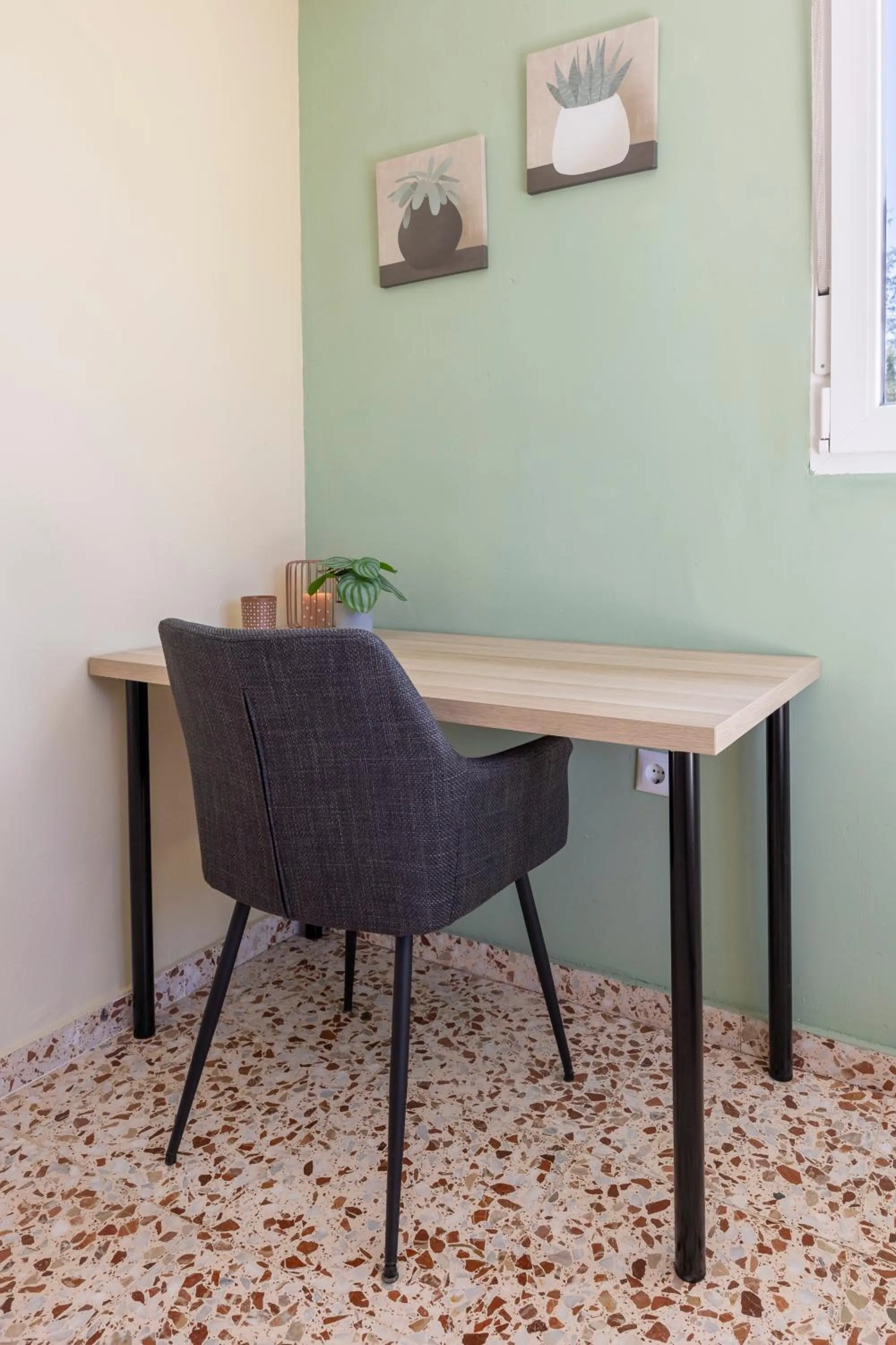 Seating area in B&B Casa Vitalidad