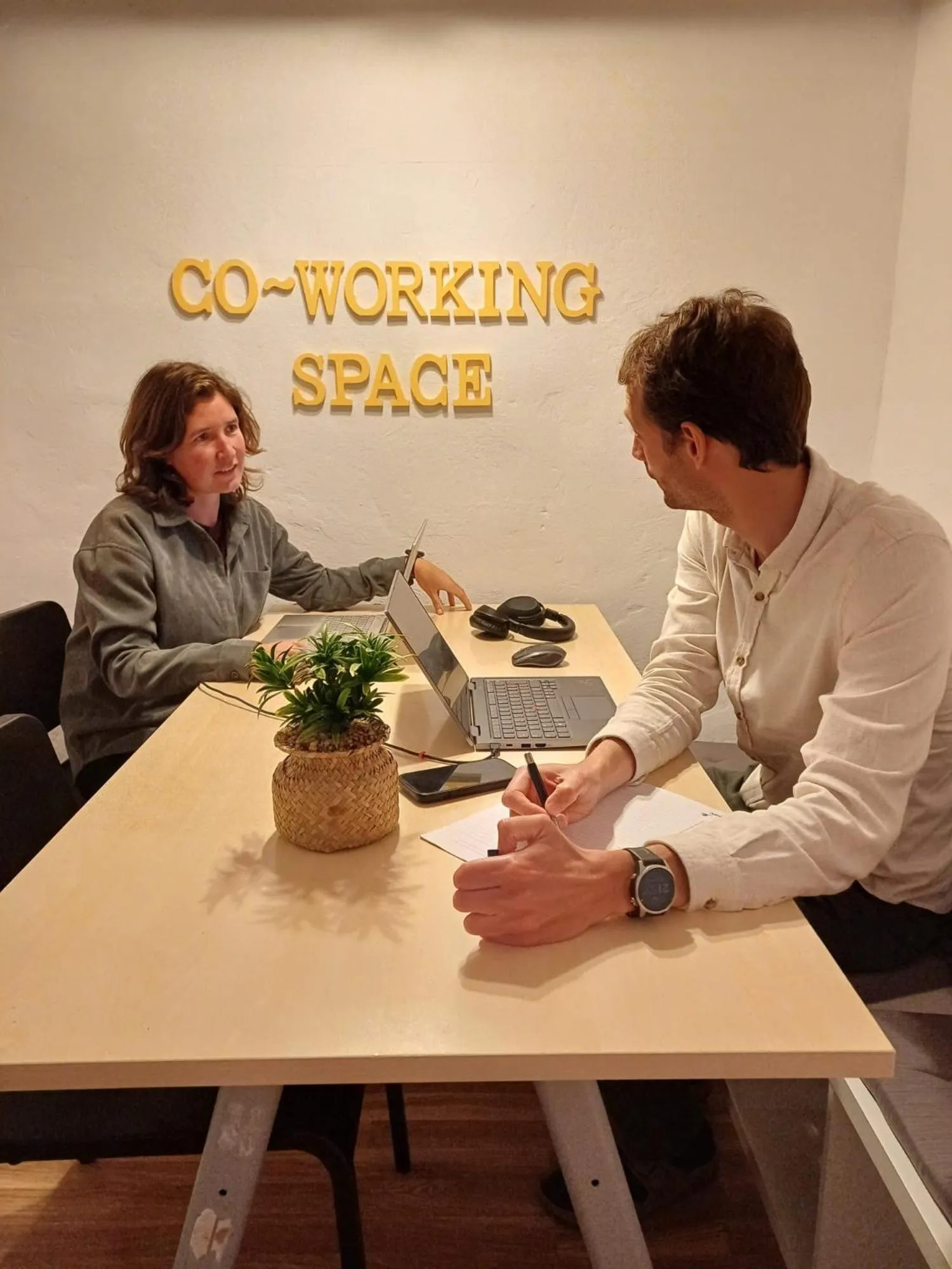 Seating area in B&B Casa Vitalidad