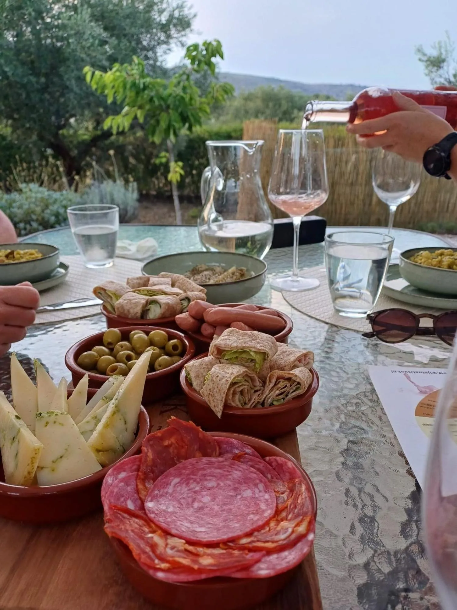 Dinner in B&B Casa Vitalidad