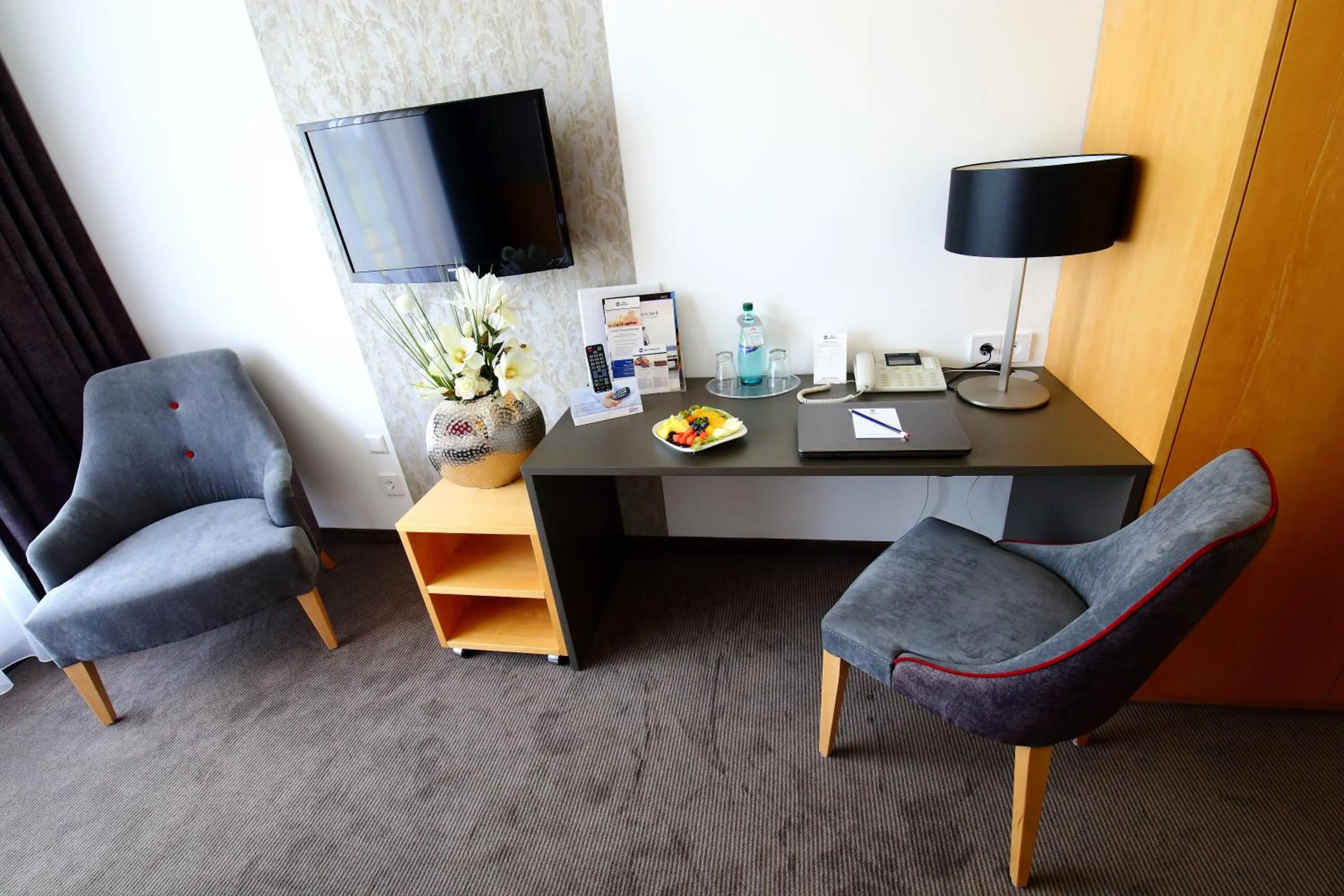 Decorative detail in rugs Hotel am Schlosspark Lichtenwalde