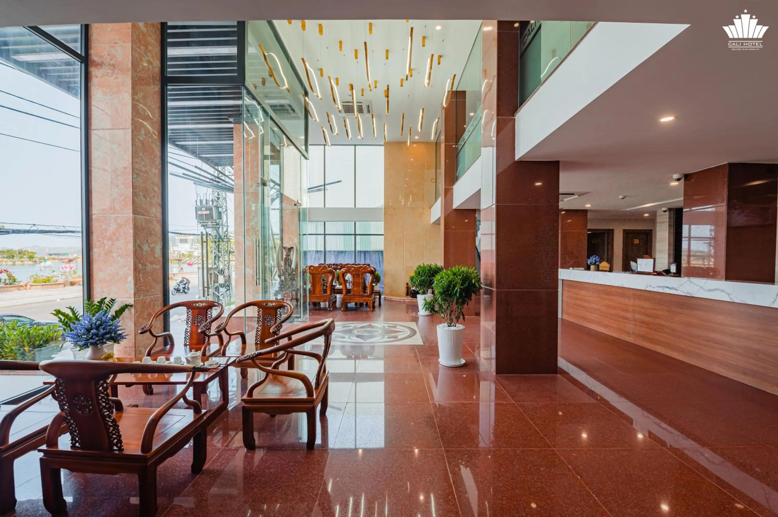 Lobby or reception in Cali Hotel Quy Nhơn