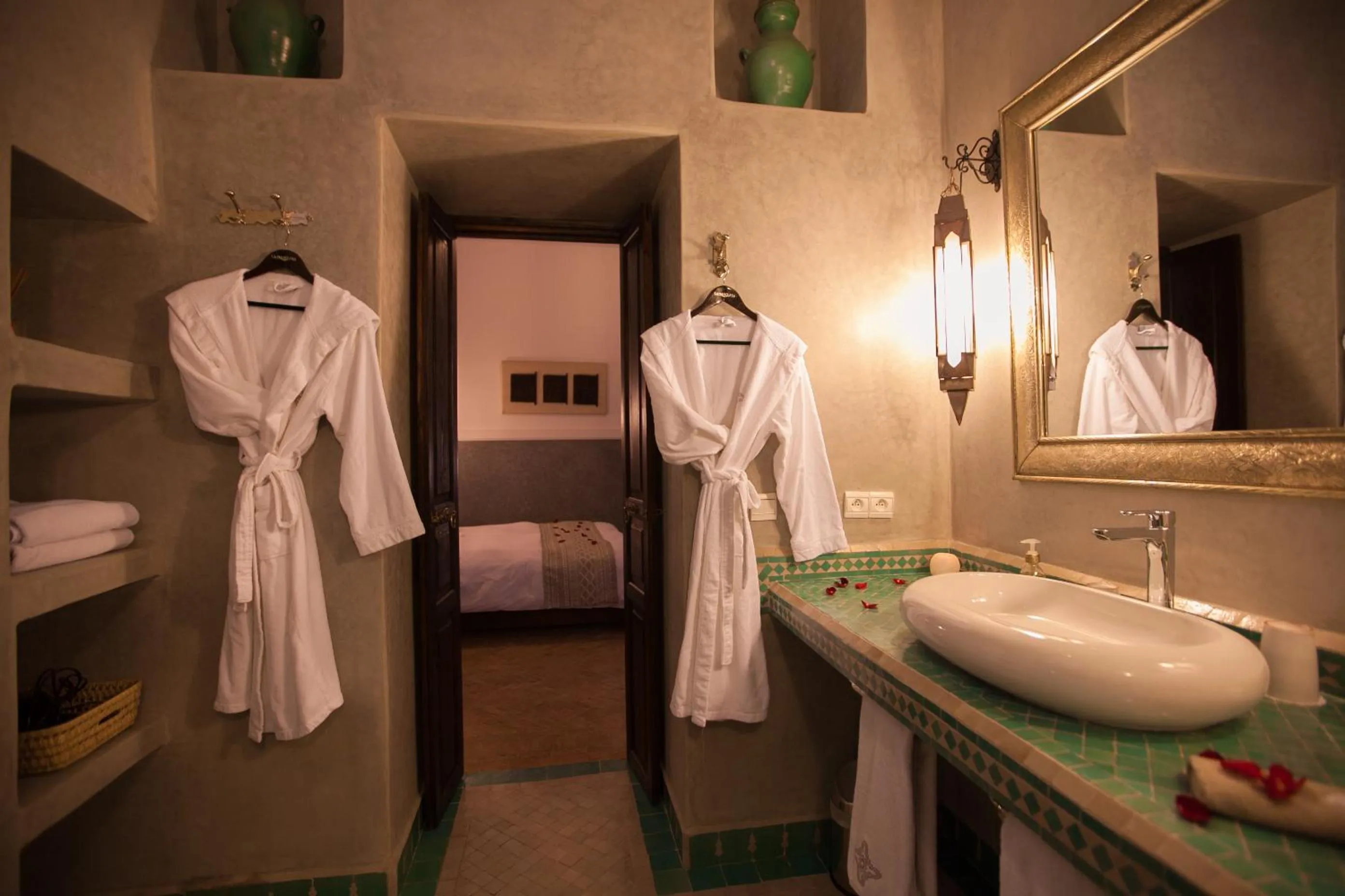 Bathroom in Riad le Clos des Arts