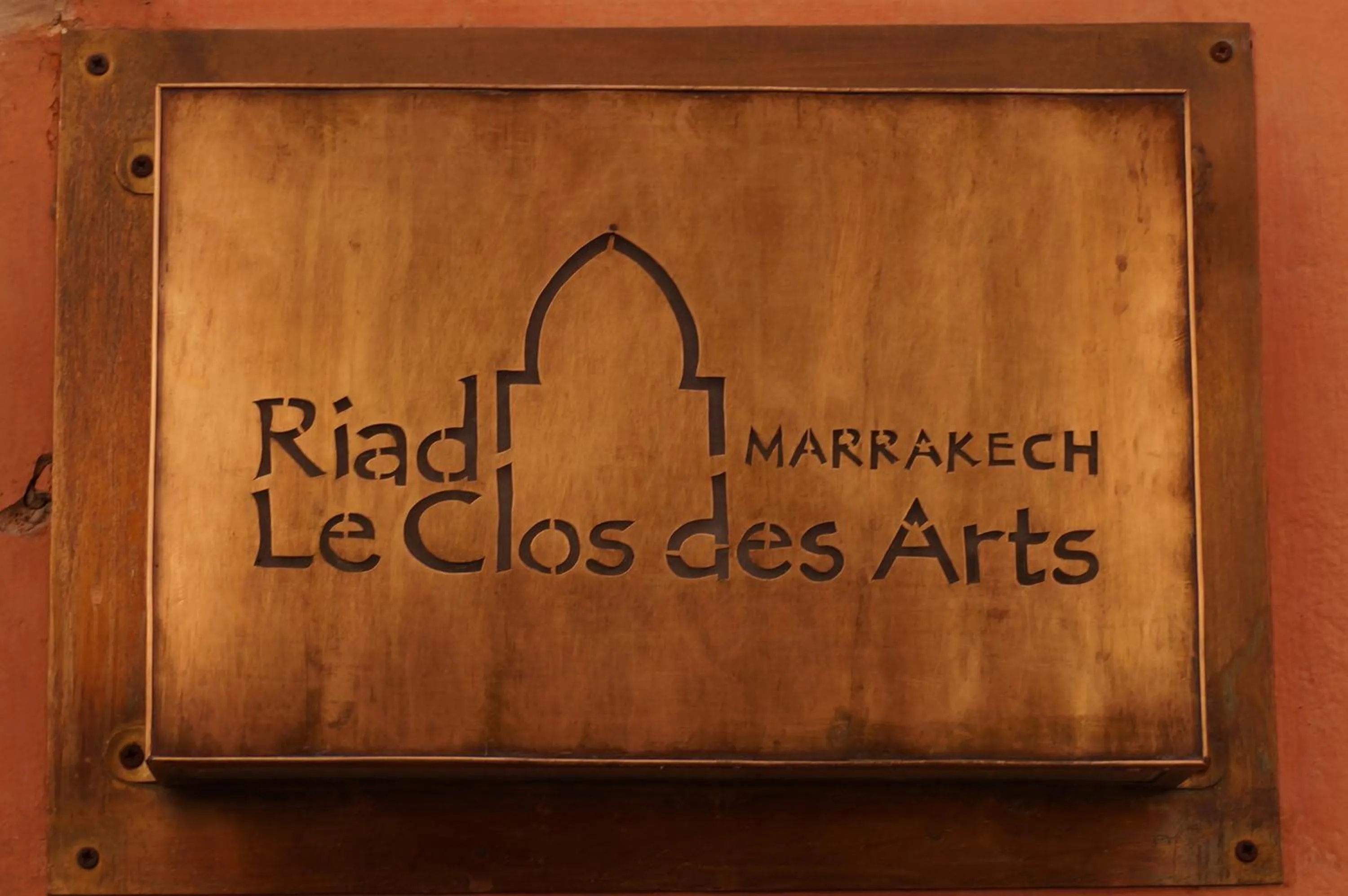 Decorative detail in Riad le Clos des Arts