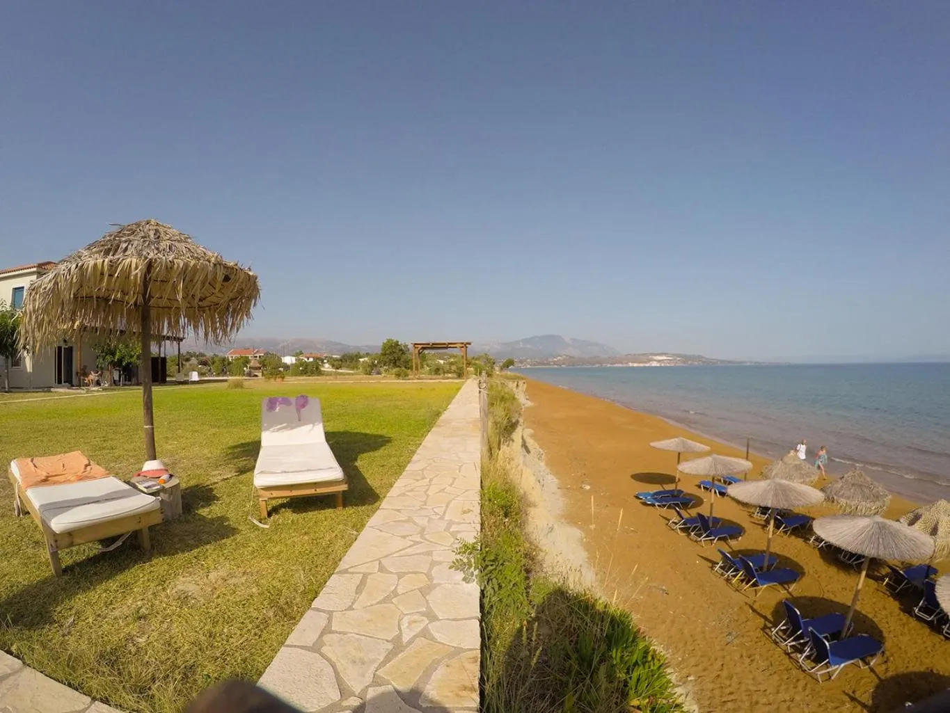 Beach in Chloe Apartments