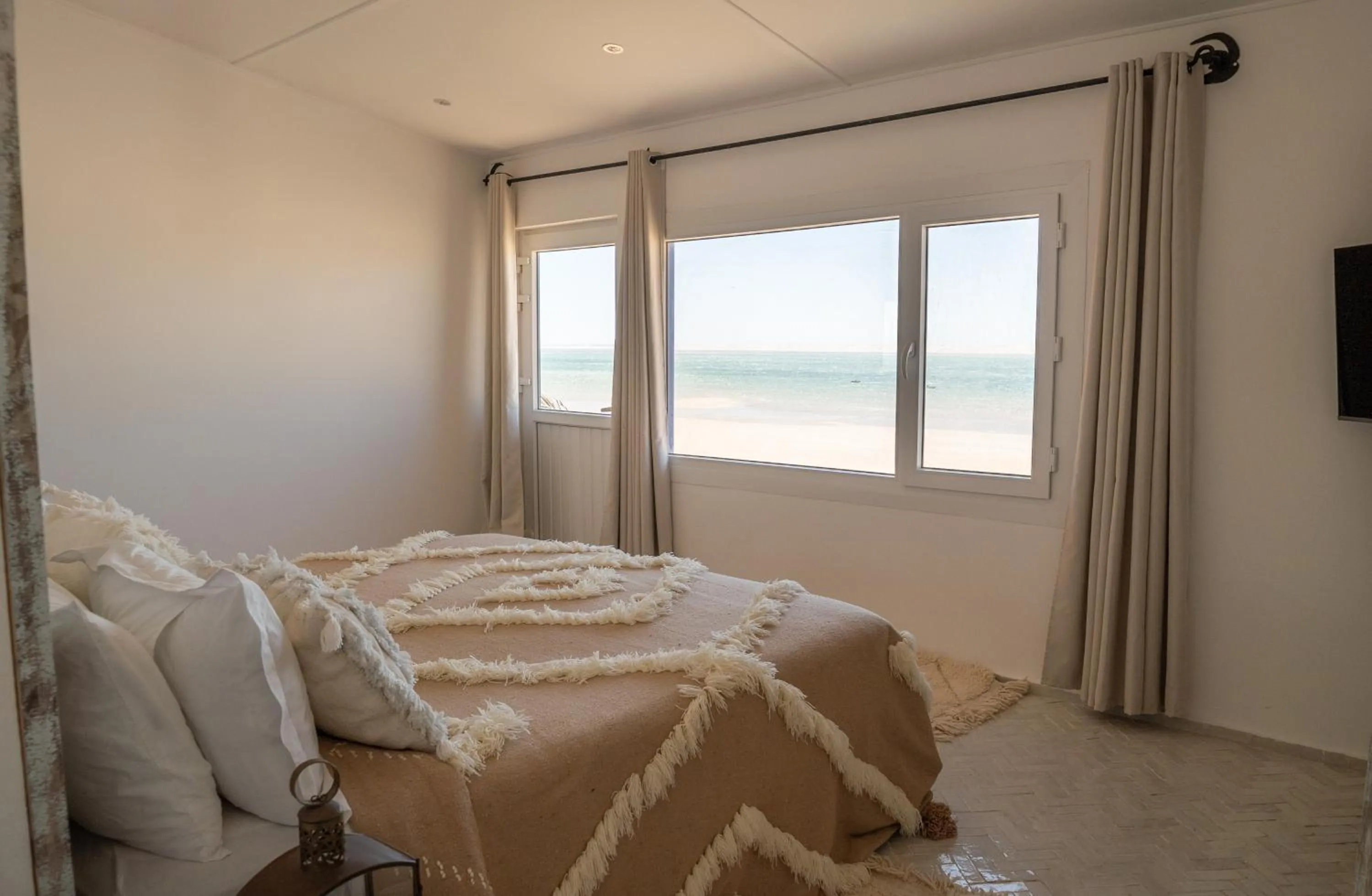 Living room, Bed in Dakhla Attitude