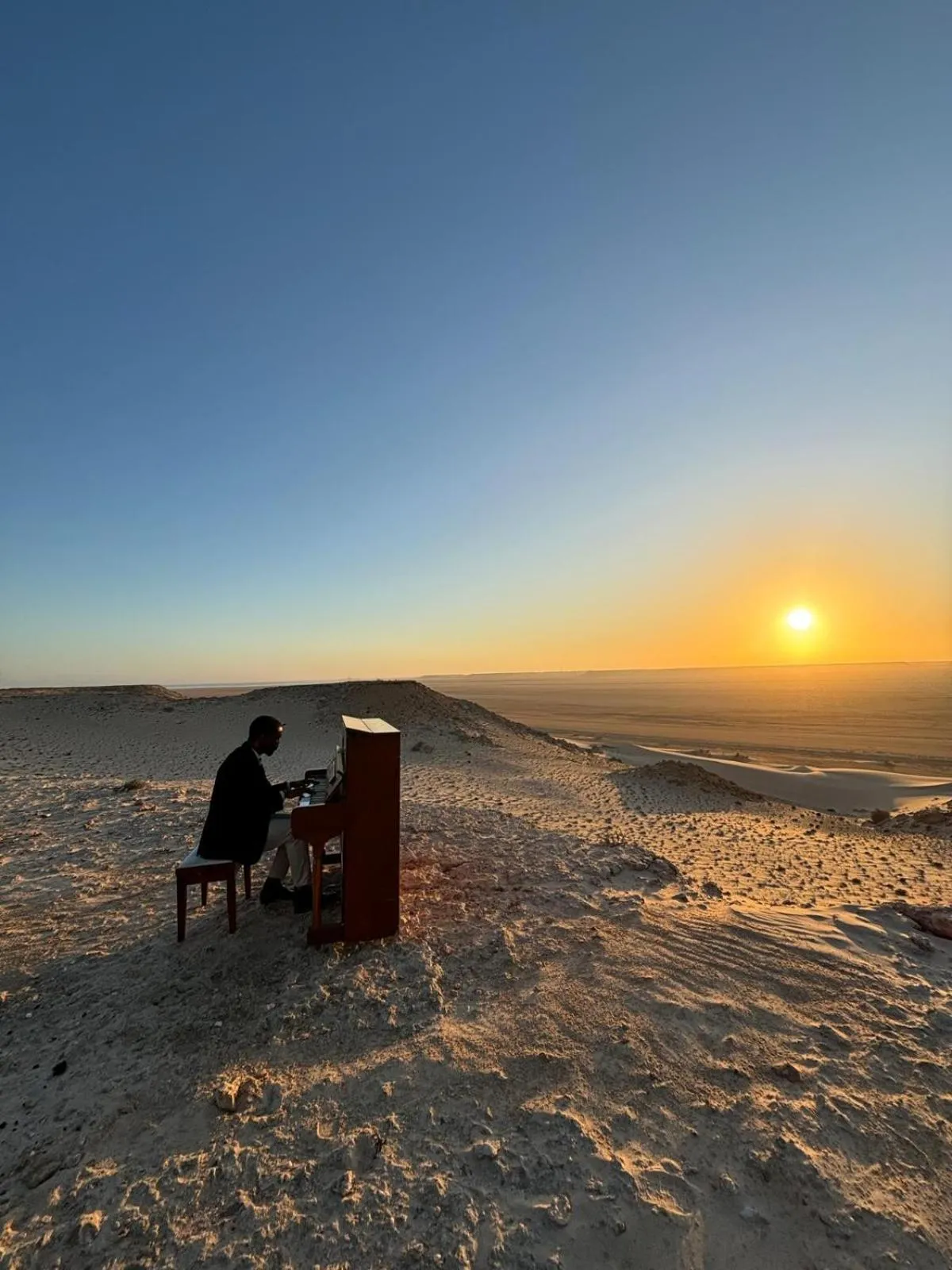 Sunset in Dakhla Attitude