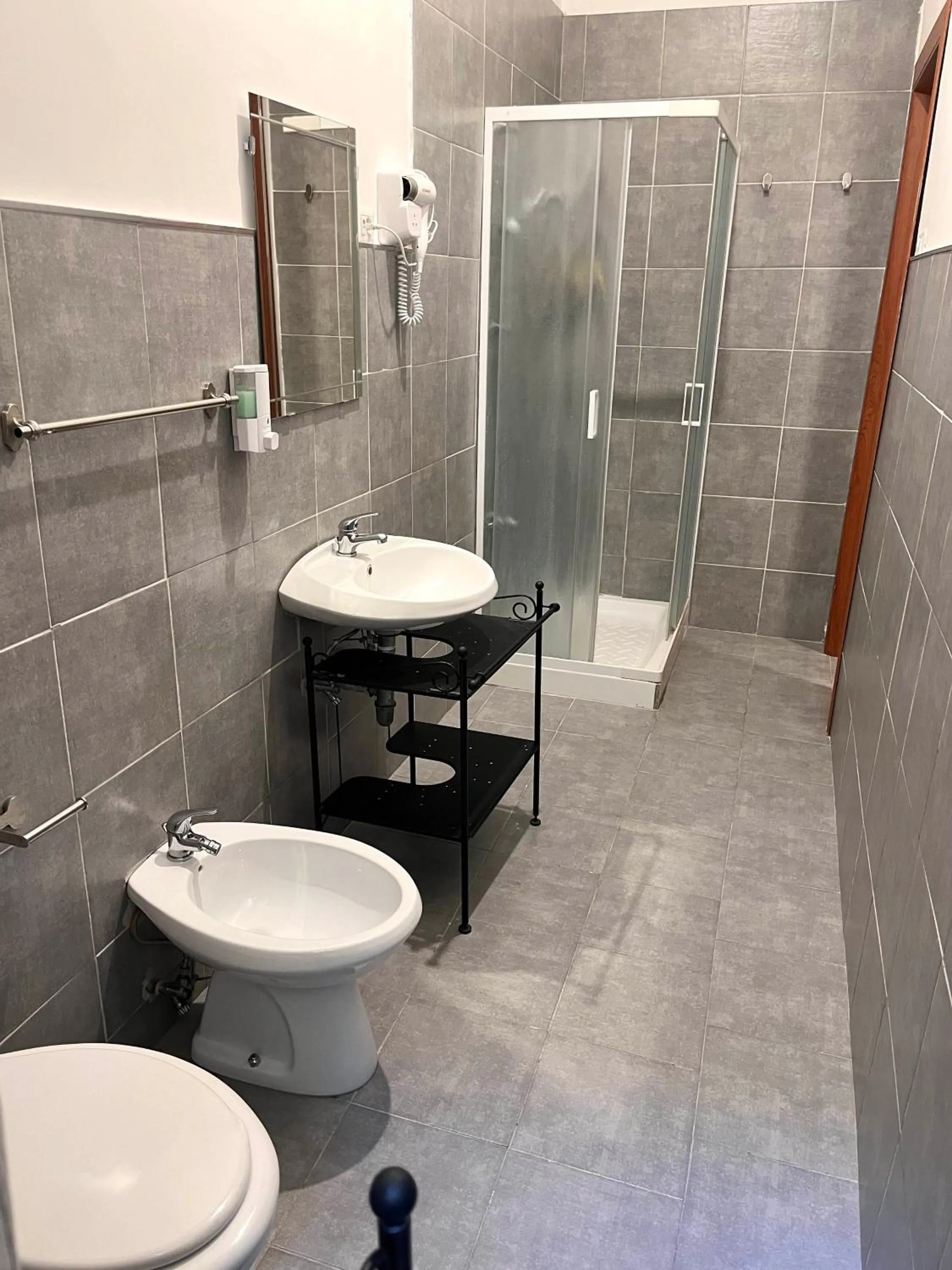 Shower in B&B I Love Naples