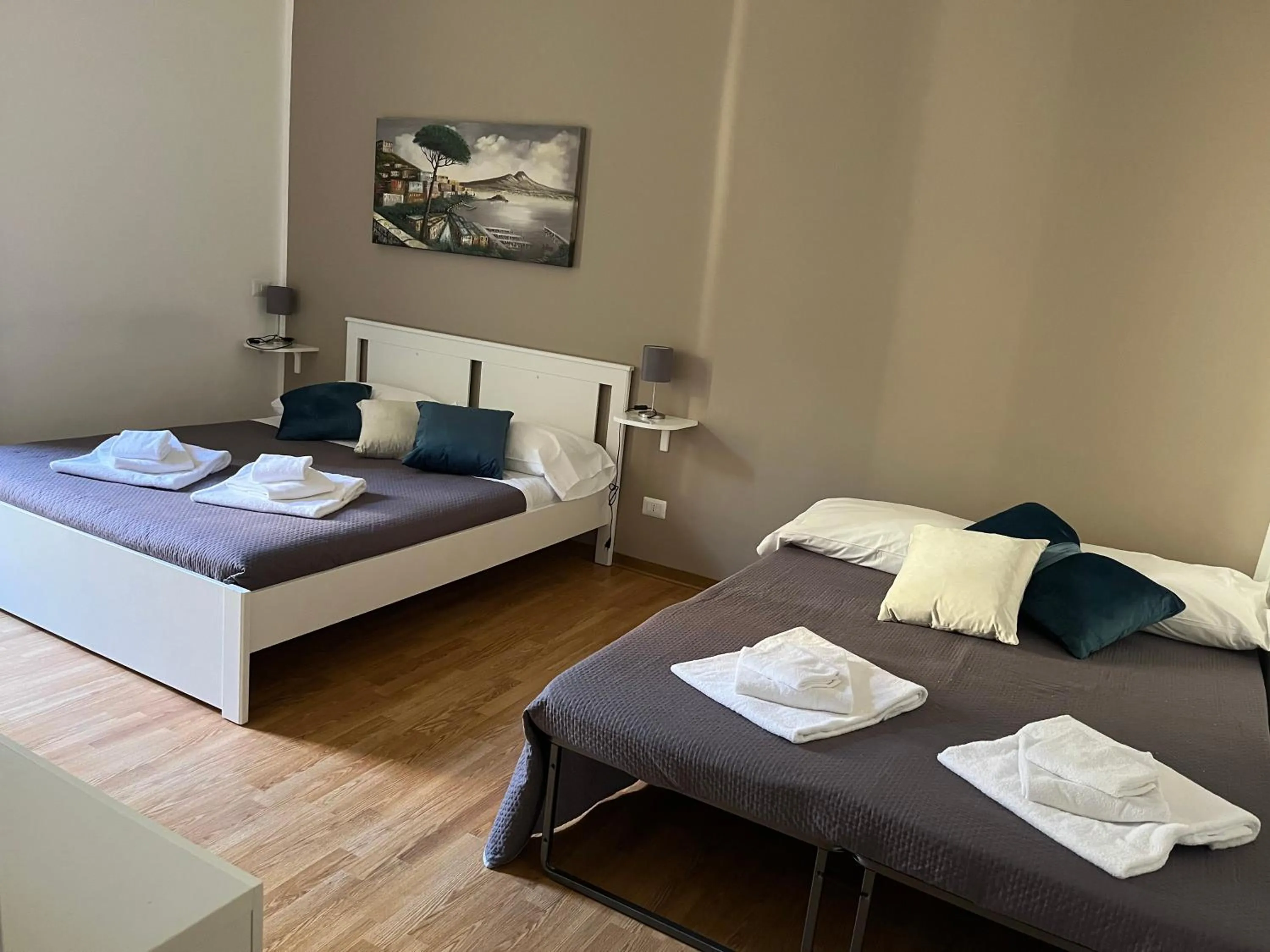 Bed in B&B I Love Naples