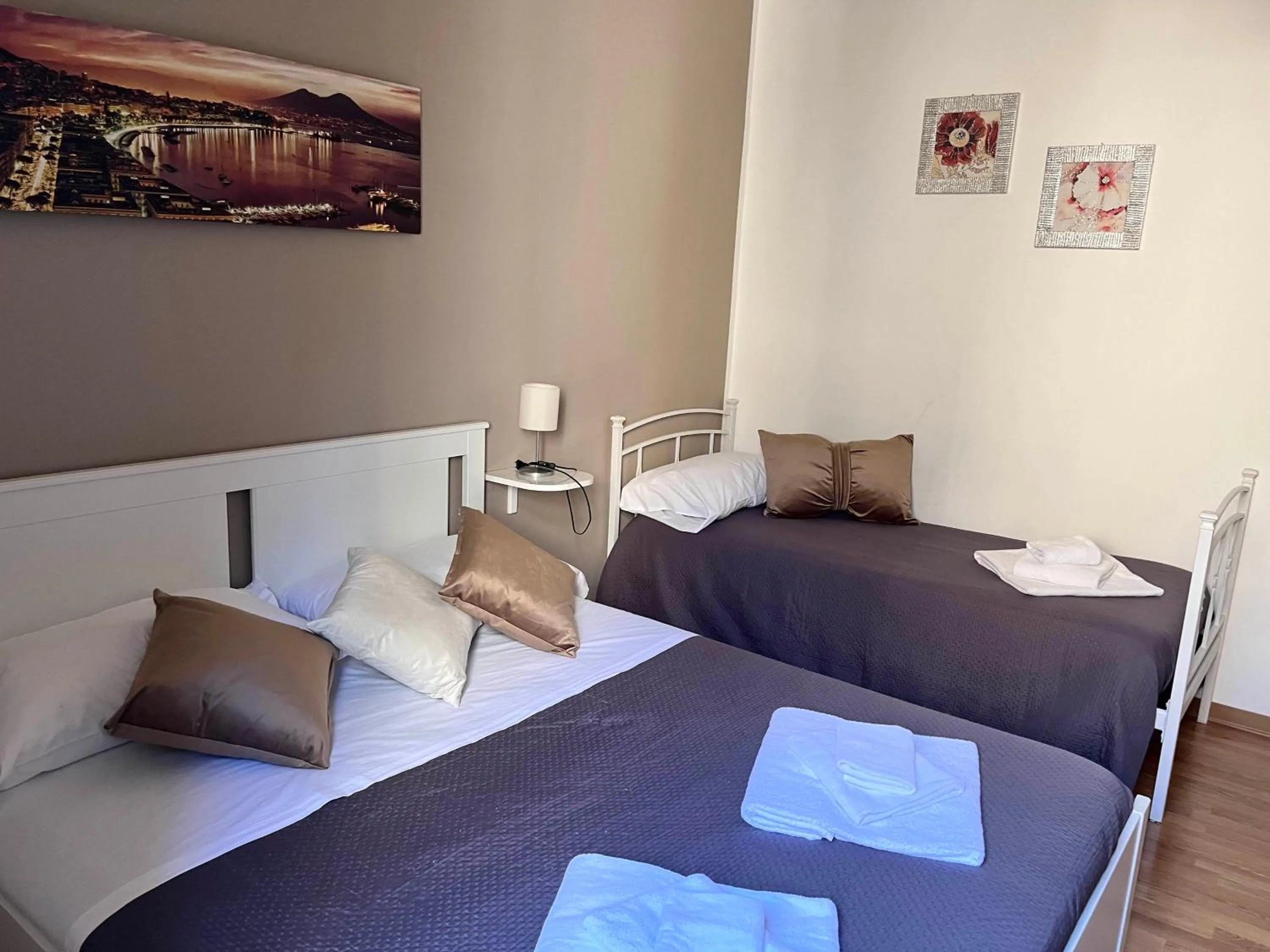 Bed in B&B I Love Naples