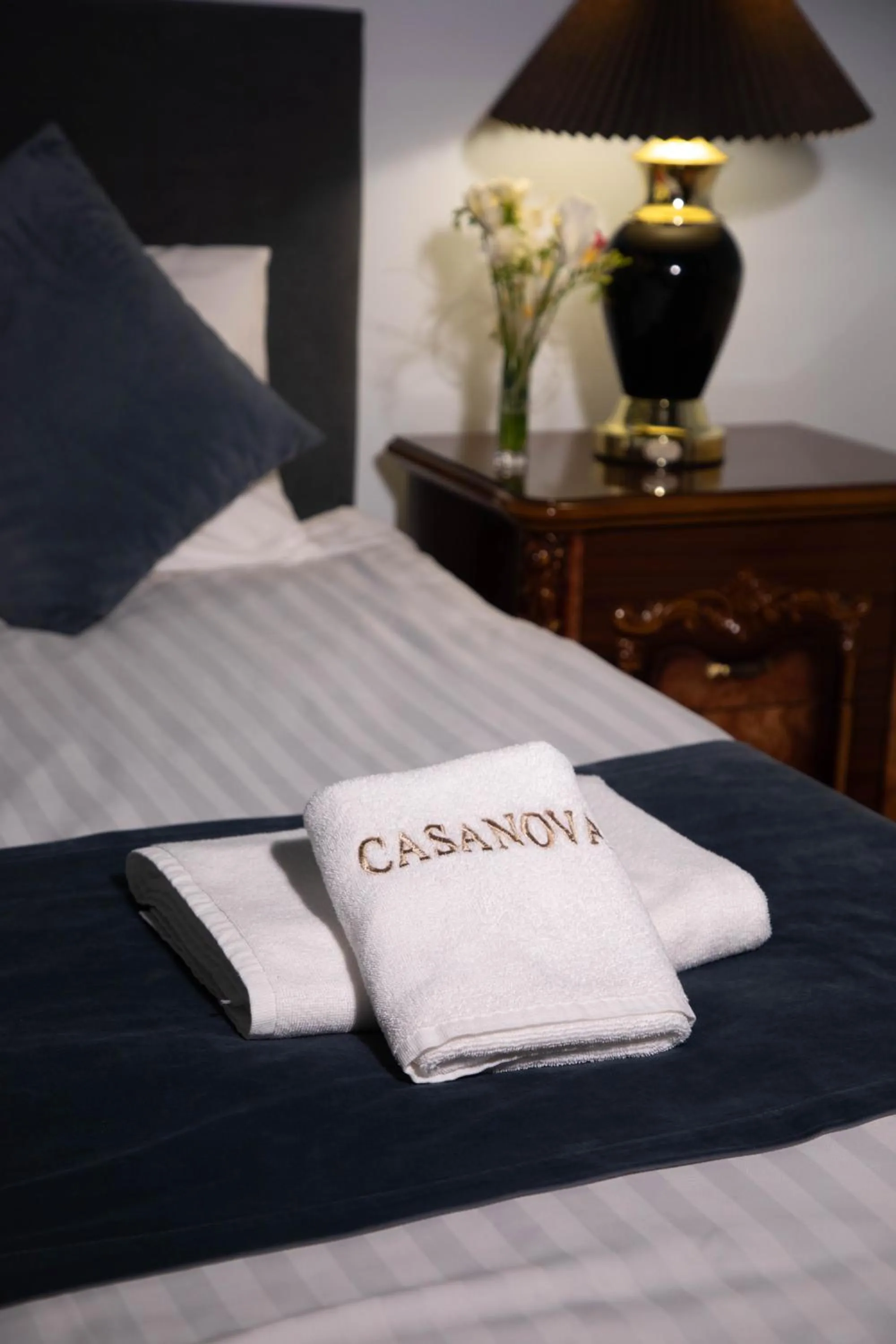 towels, Bed in Casanova Inn - Boutique Hotel