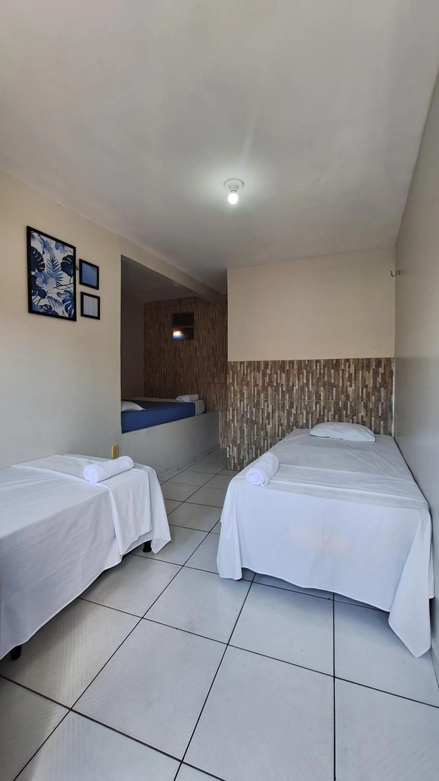 Bed in Canto da Duna Hotel