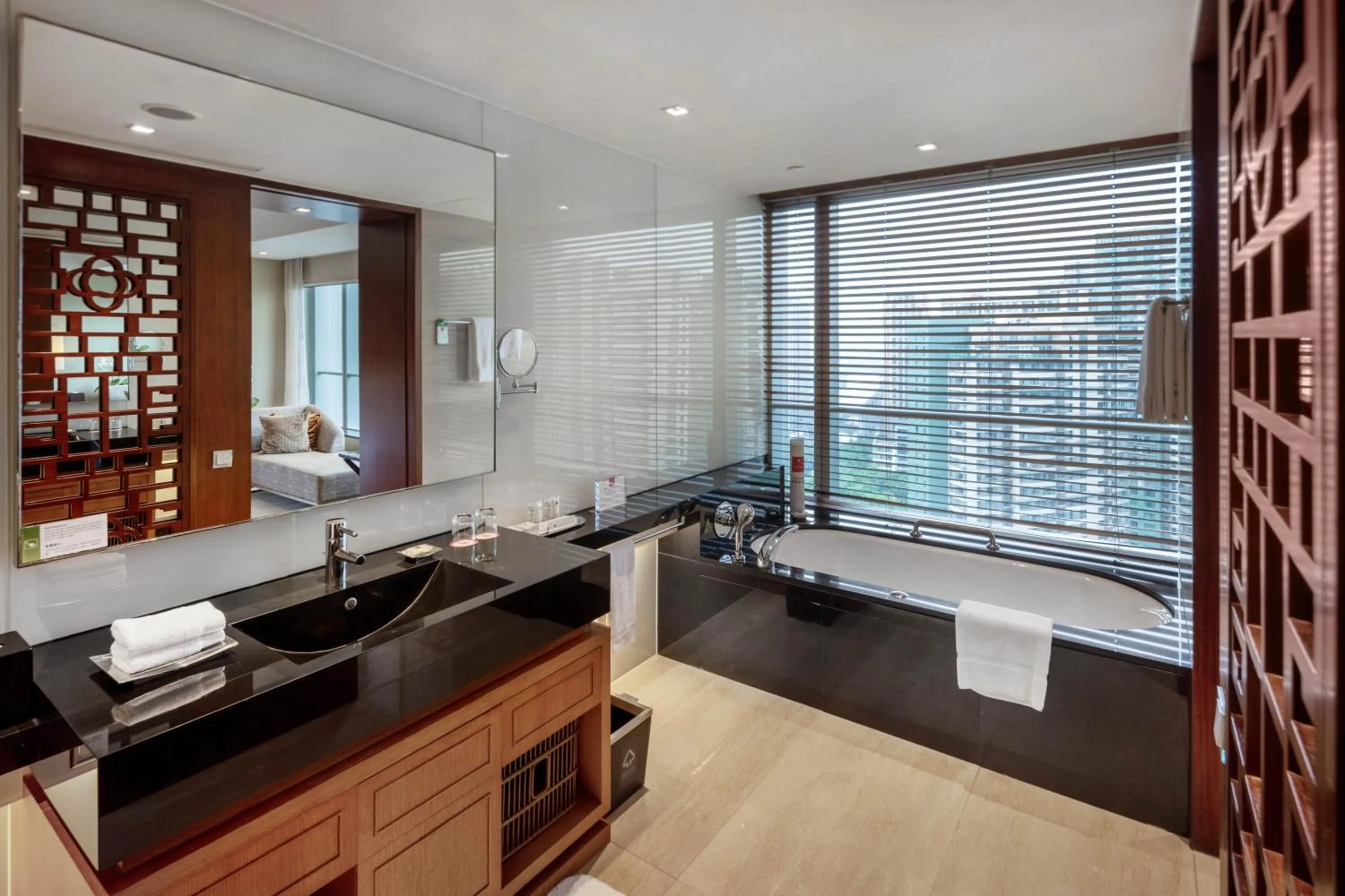 Bathroom in Grand Millennium Beijing