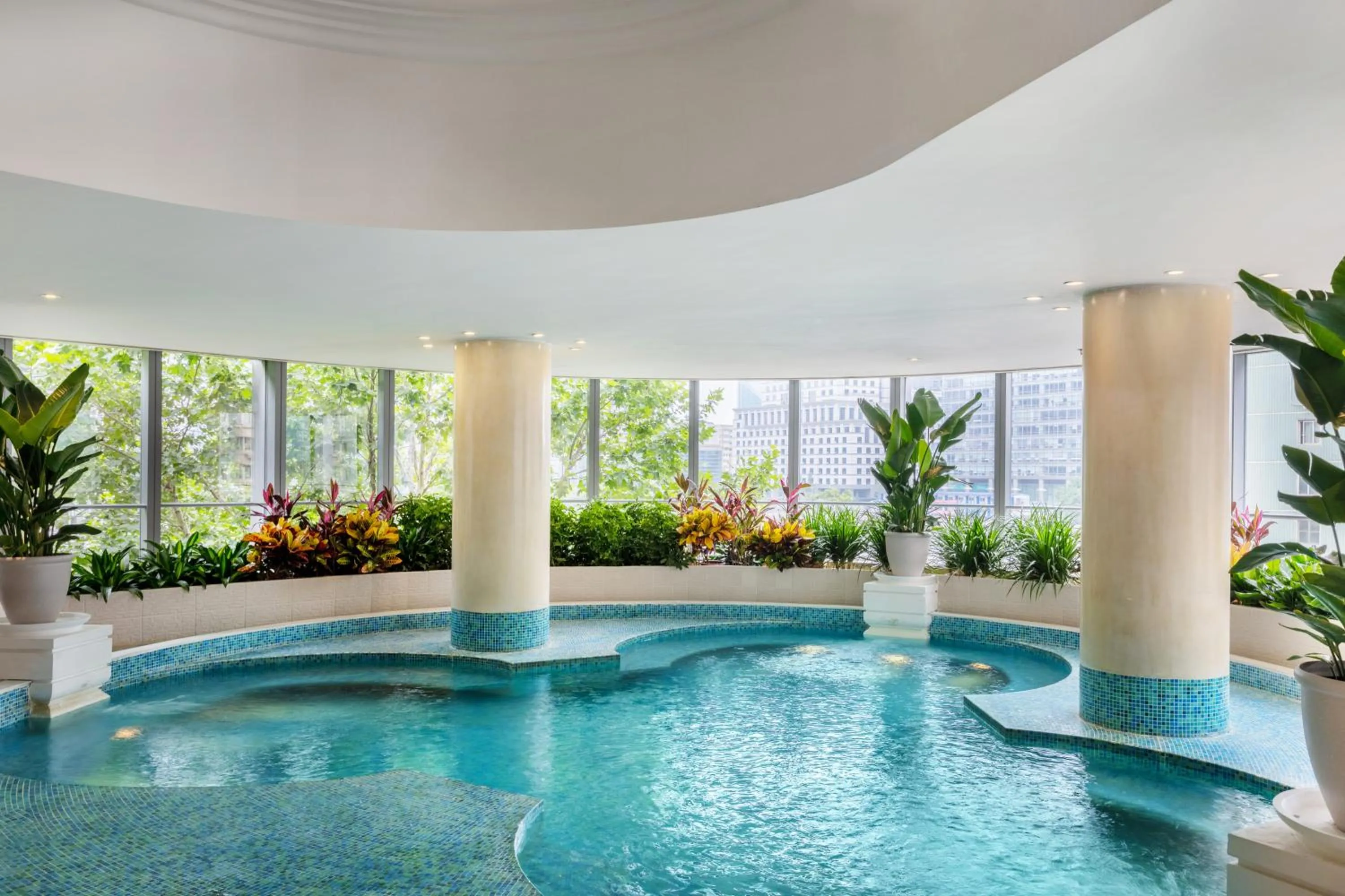 Swimming pool in Grand Millennium Beijing