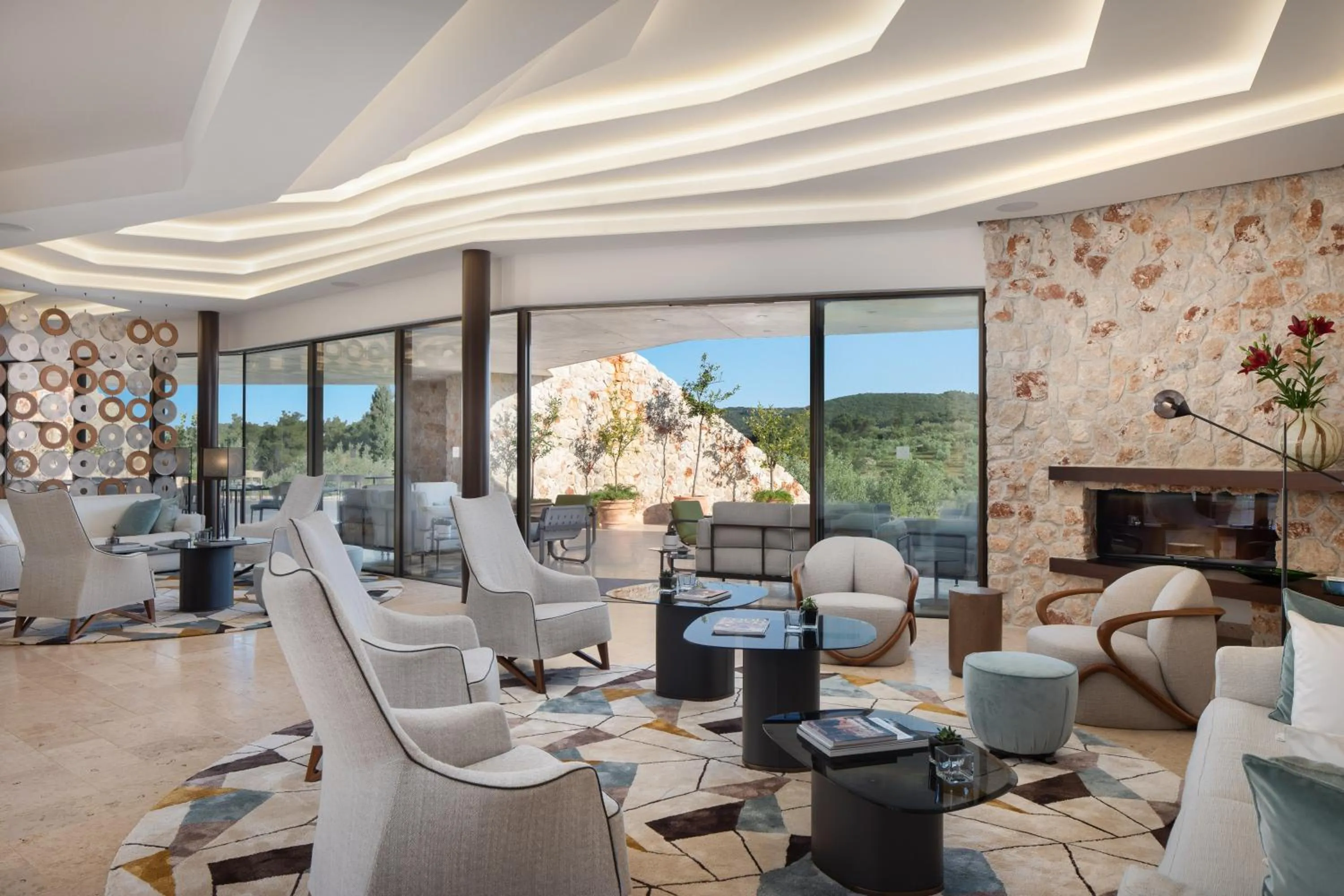 Lounge or bar in Villa Nai 3.3